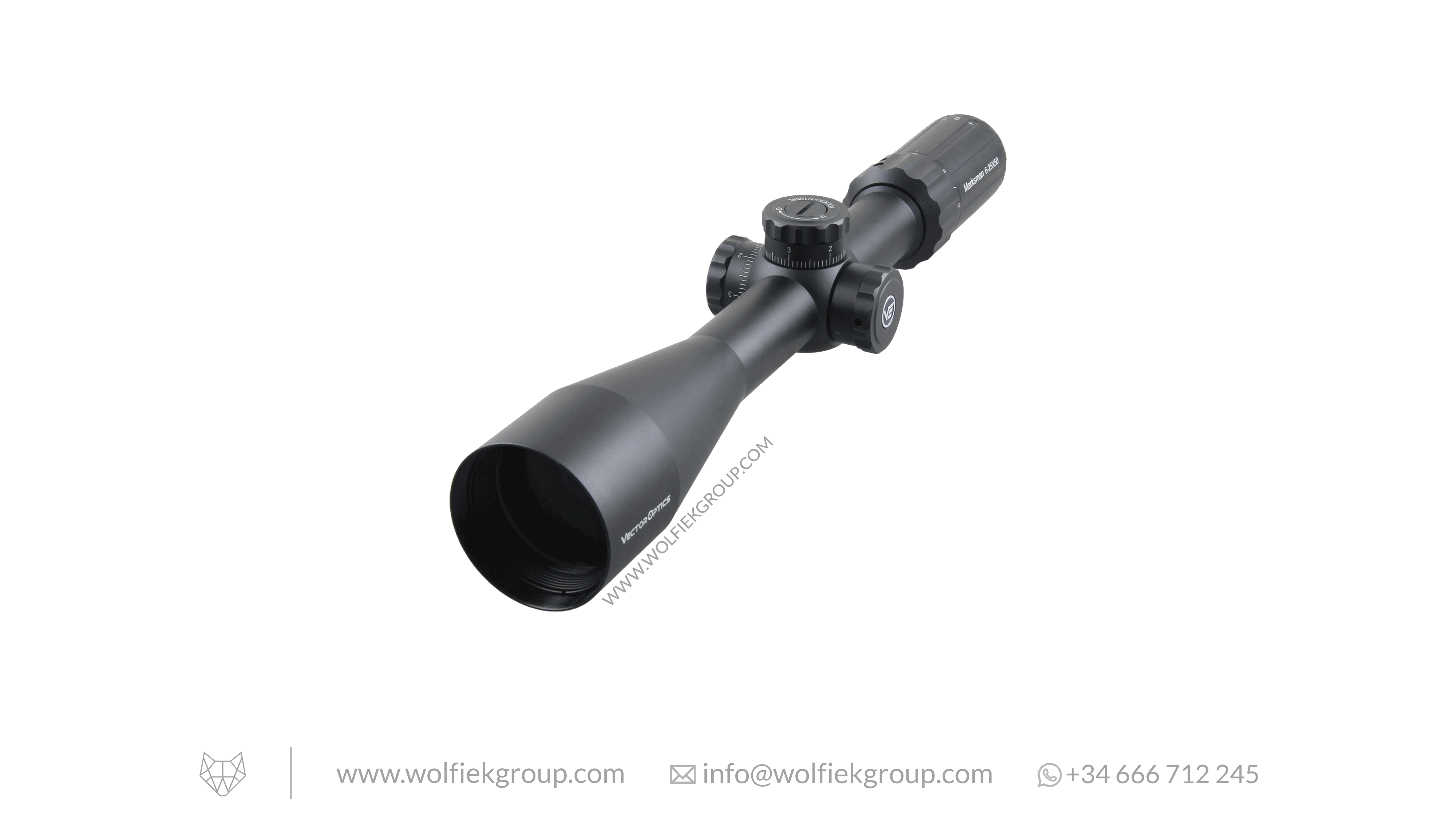 Vector Optics Marksman Riflescope - 6-25x50 SFP