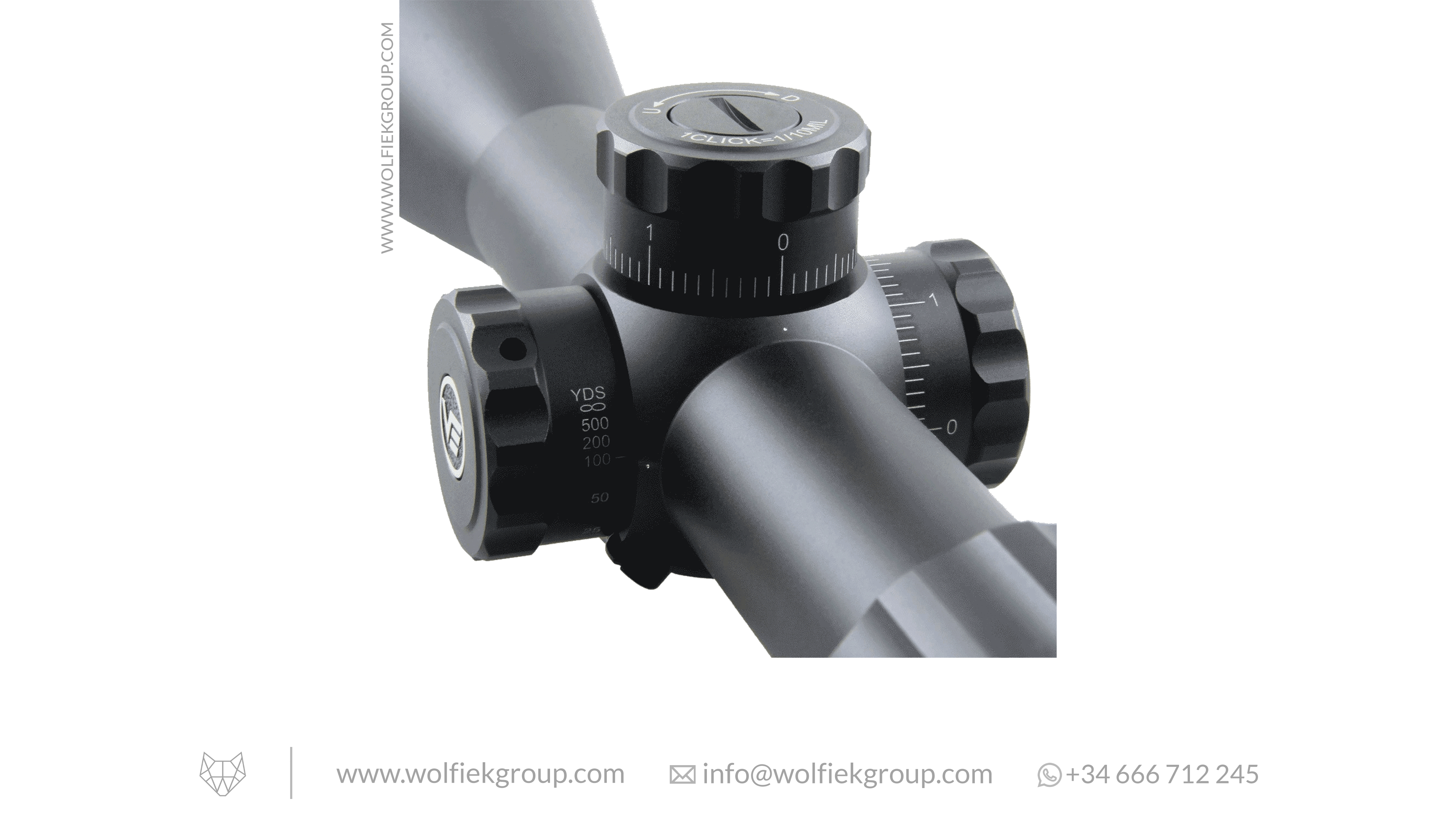 Vector Optics Marksman Riflescope - 6-25x50 SFP