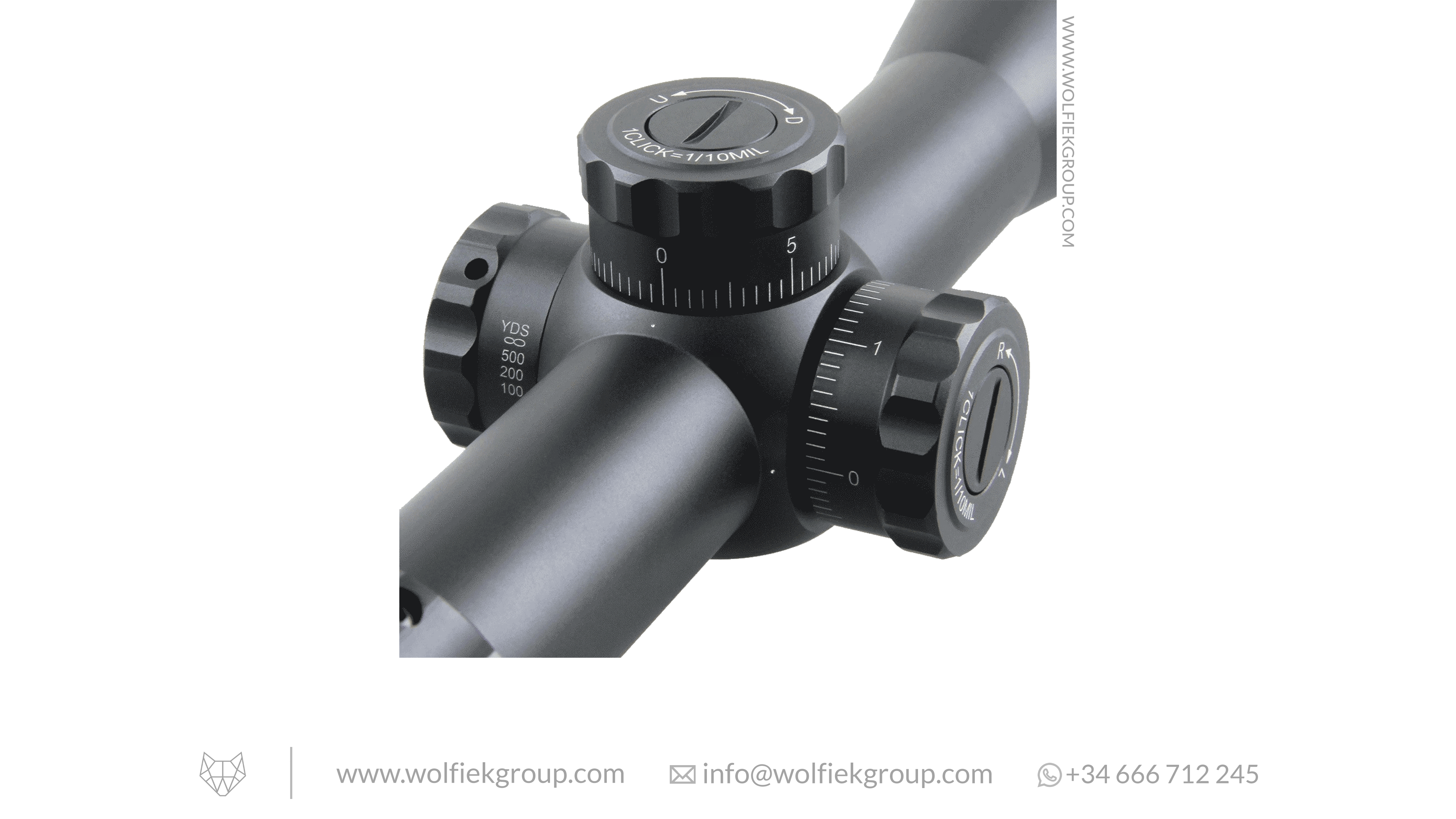 Vector Optics Marksman Riflescope - 6-25x50 SFP