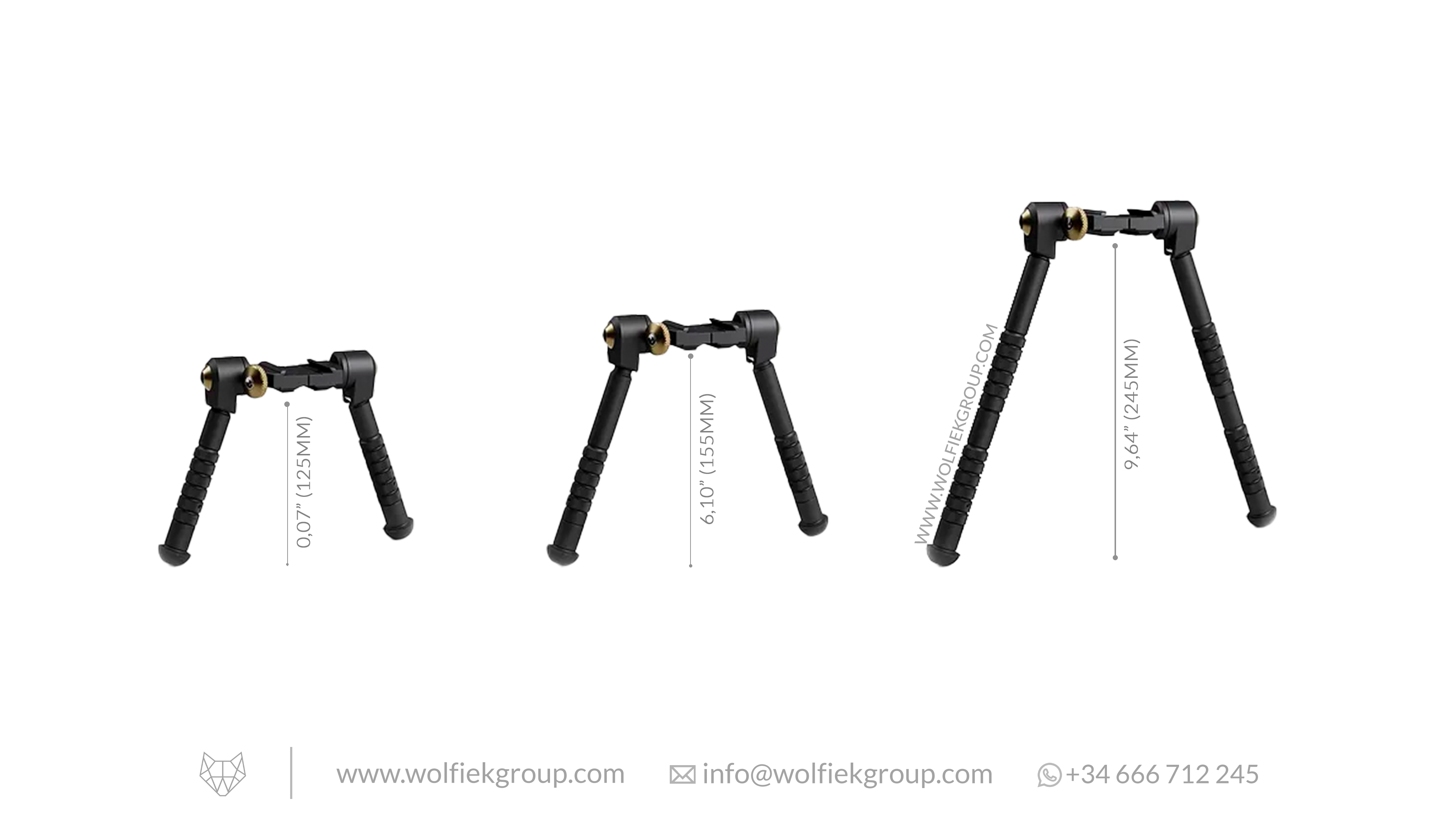 Scandinavian Arms Benchmark Bipod for Benchrest Shooting