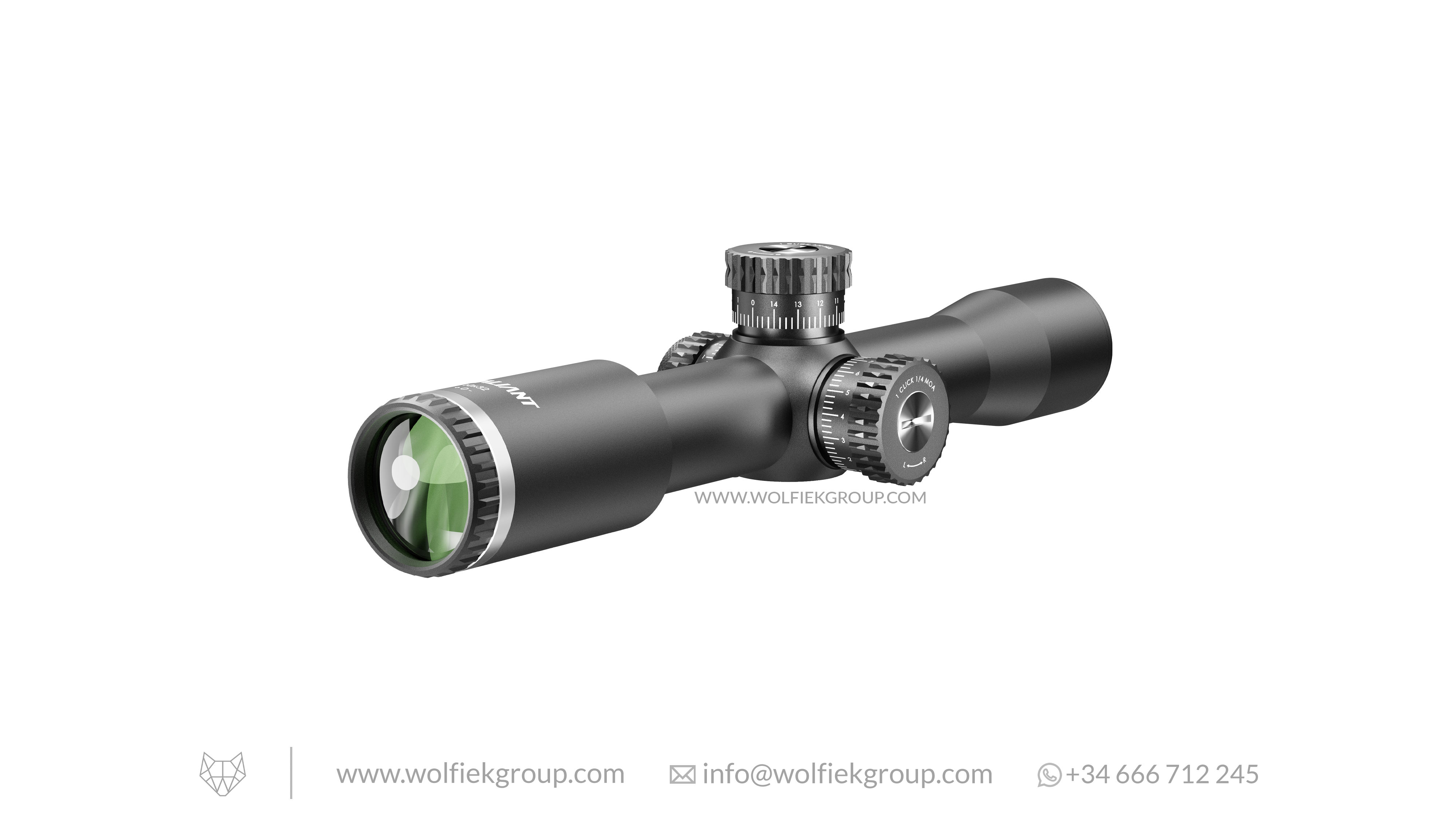 Valiant Optics Themys Riflescope - 10x32 SF Compact