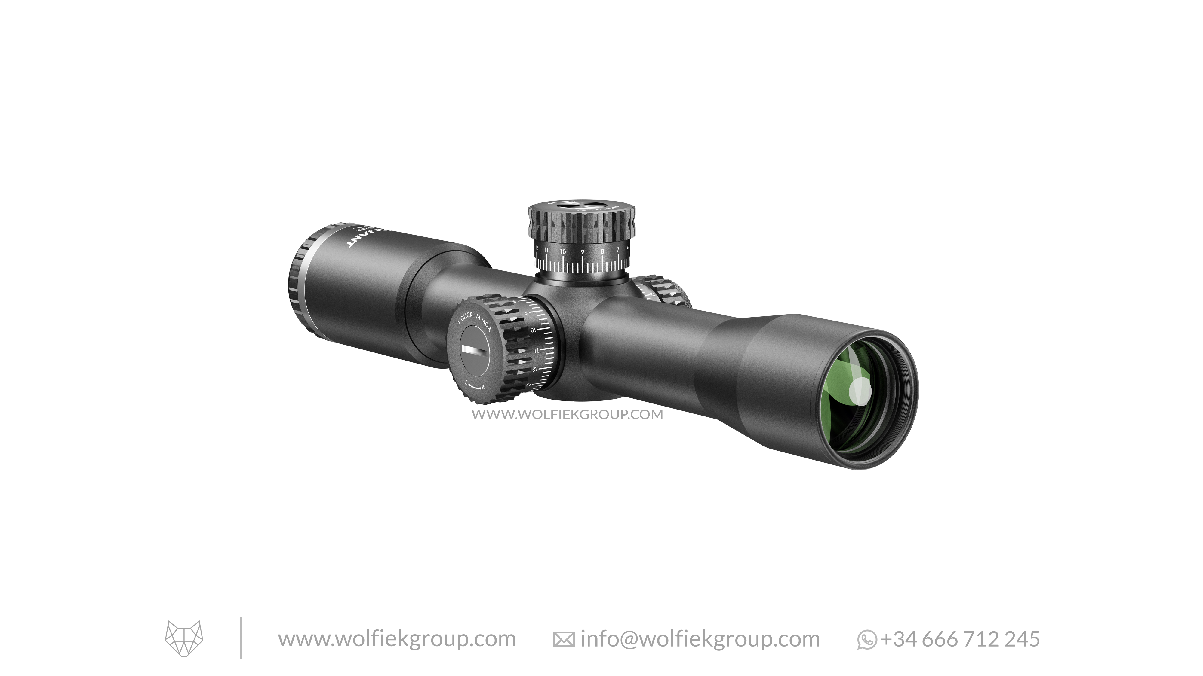 Valiant Optics Themys Riflescope - 10x32 SF Compact