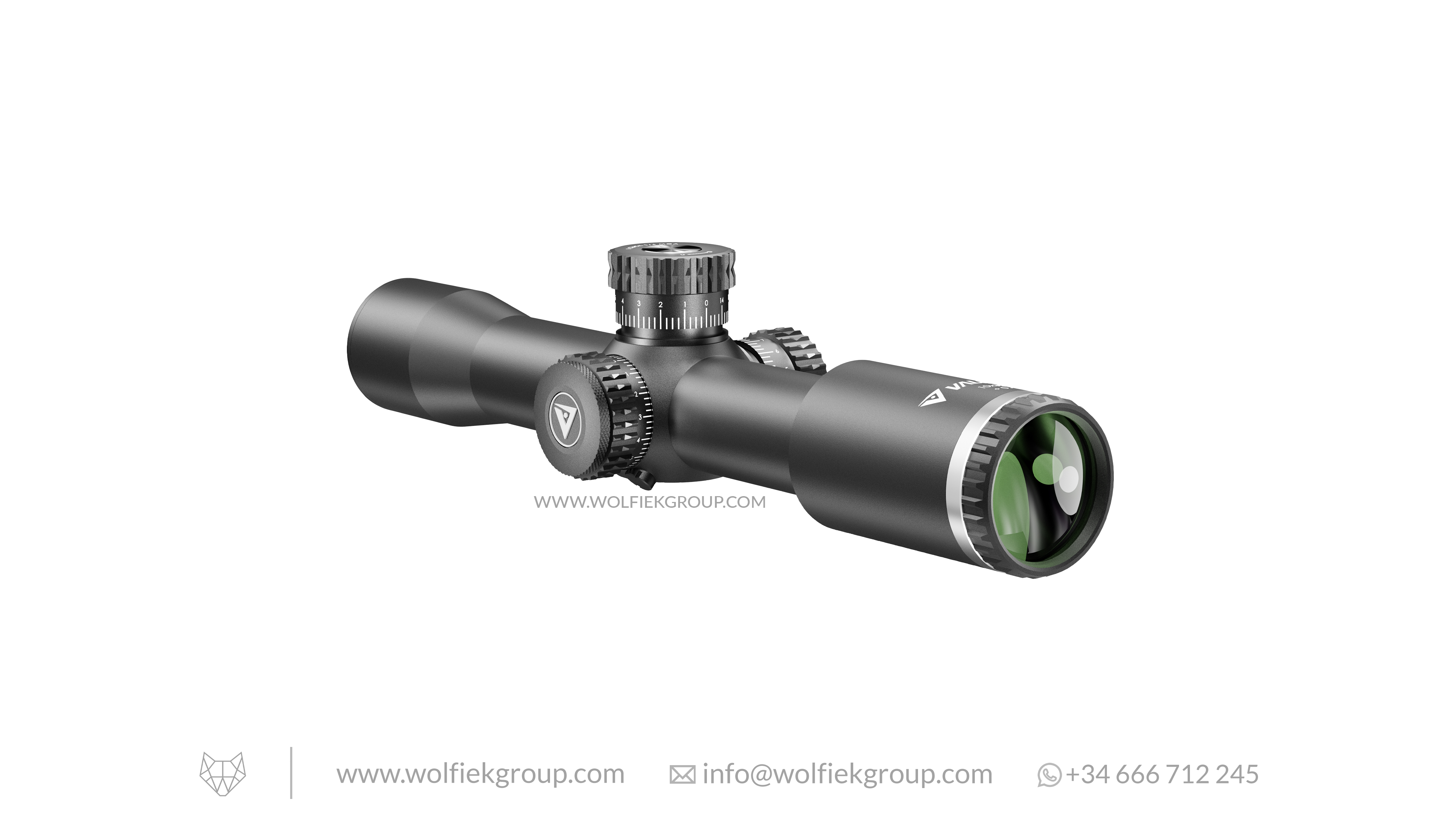 Valiant Optics Themys Riflescope - 10x32 SF Compact
