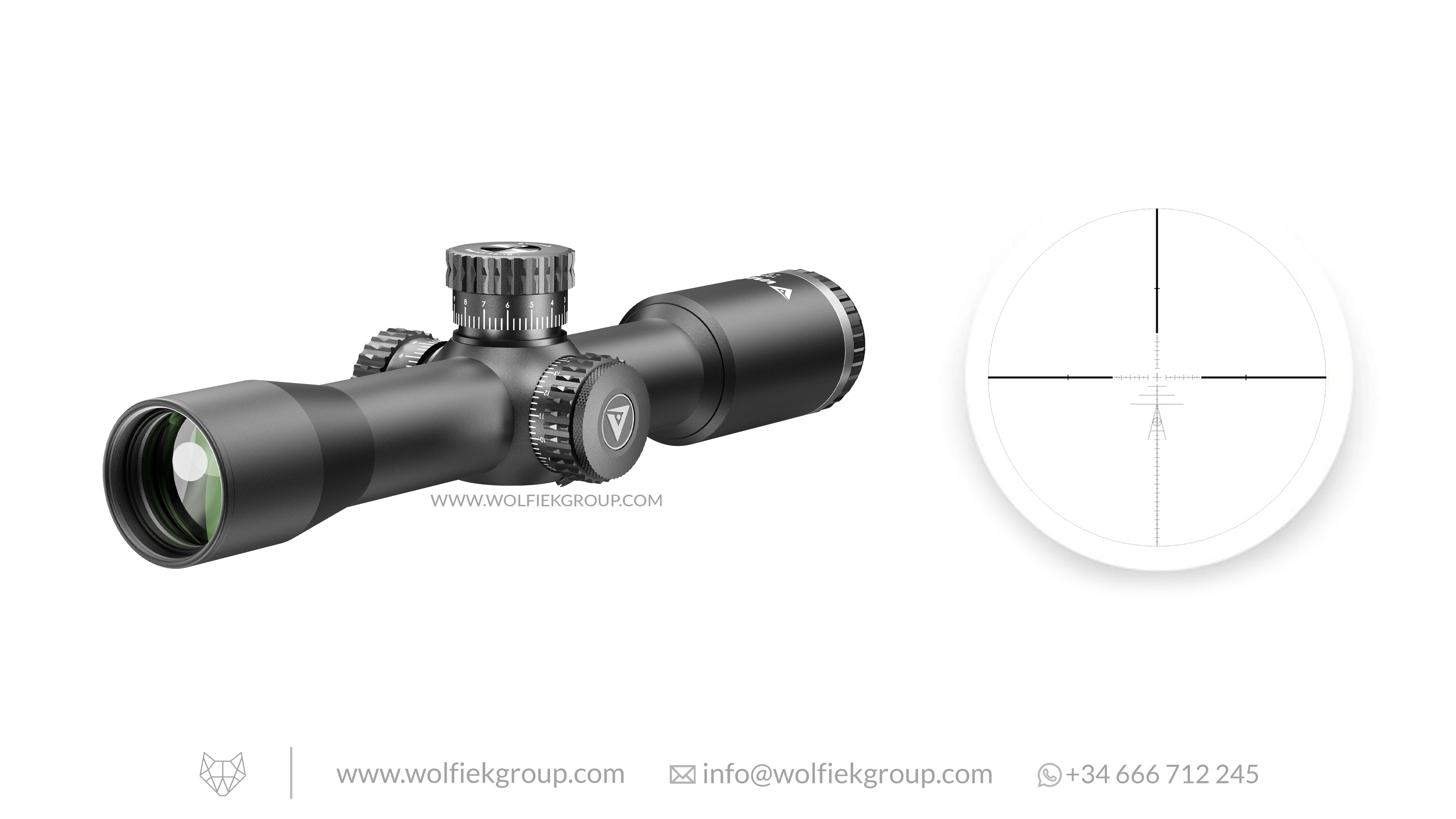 Valiant Optics Themys Riflescope - 10x32 SF Compact