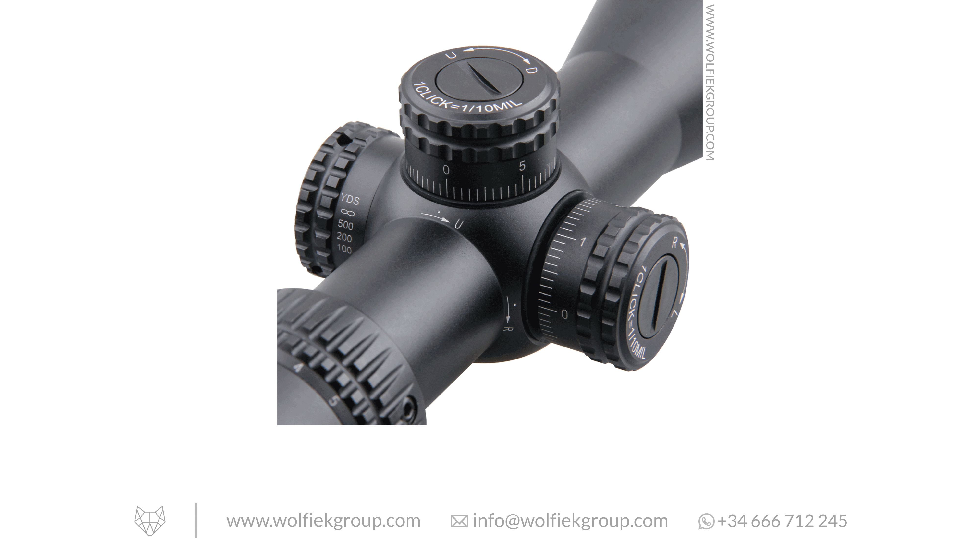 Vector Optics Veyron Riflescope - 3-12x44 SFP