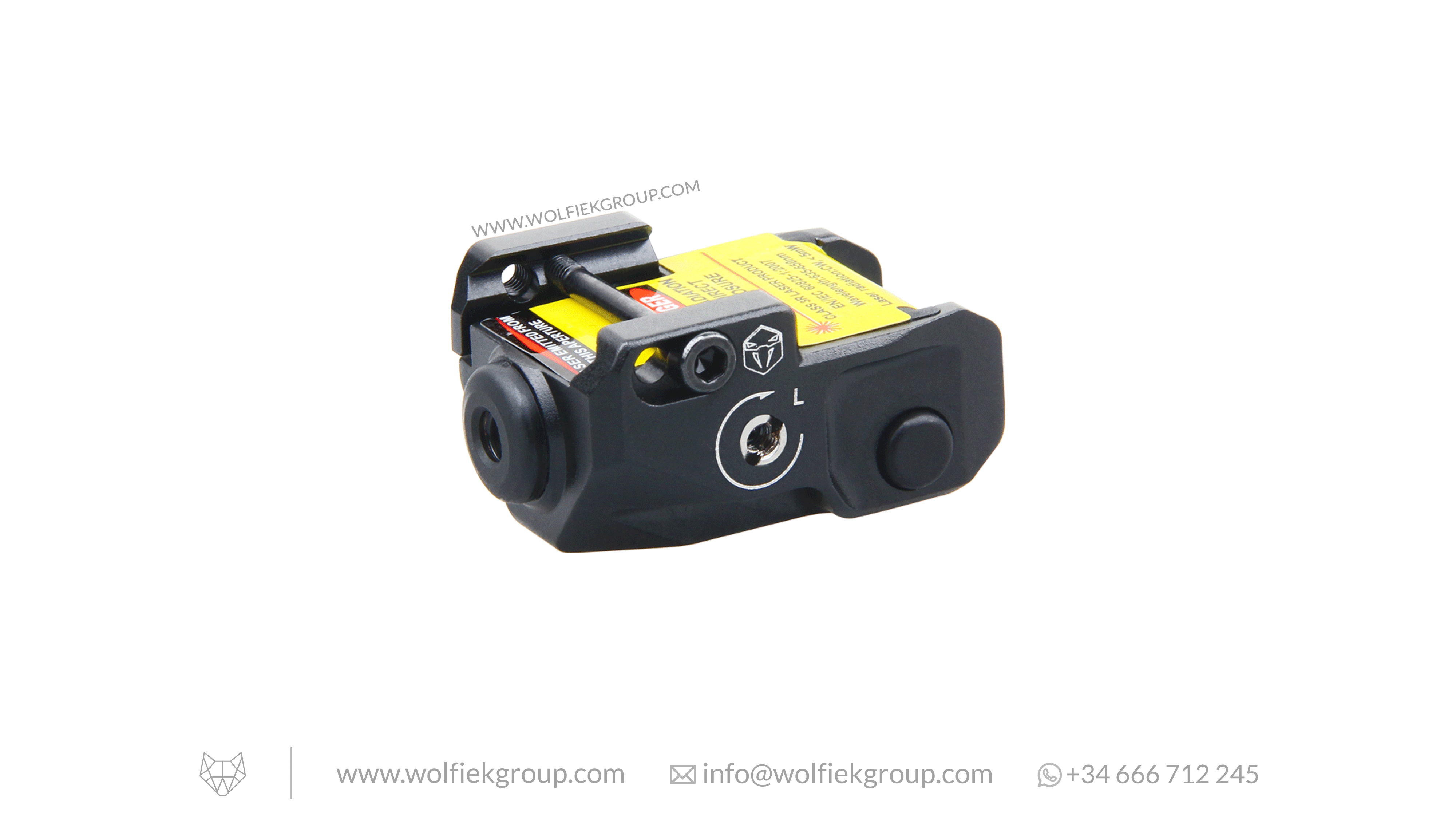 Vector Optics · Mira Láser Roja Viperay Scrapper (Subcompacta)