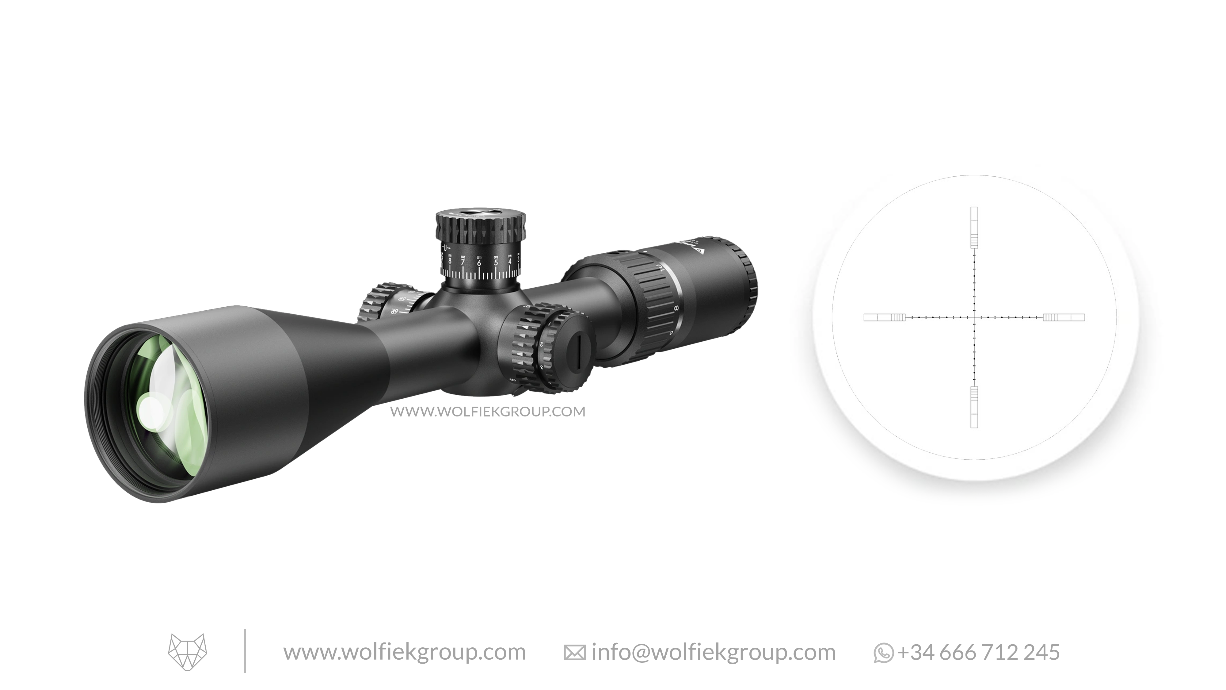 Valiant Optics Zephyr Riflescope – 6-24x50 SF SIR