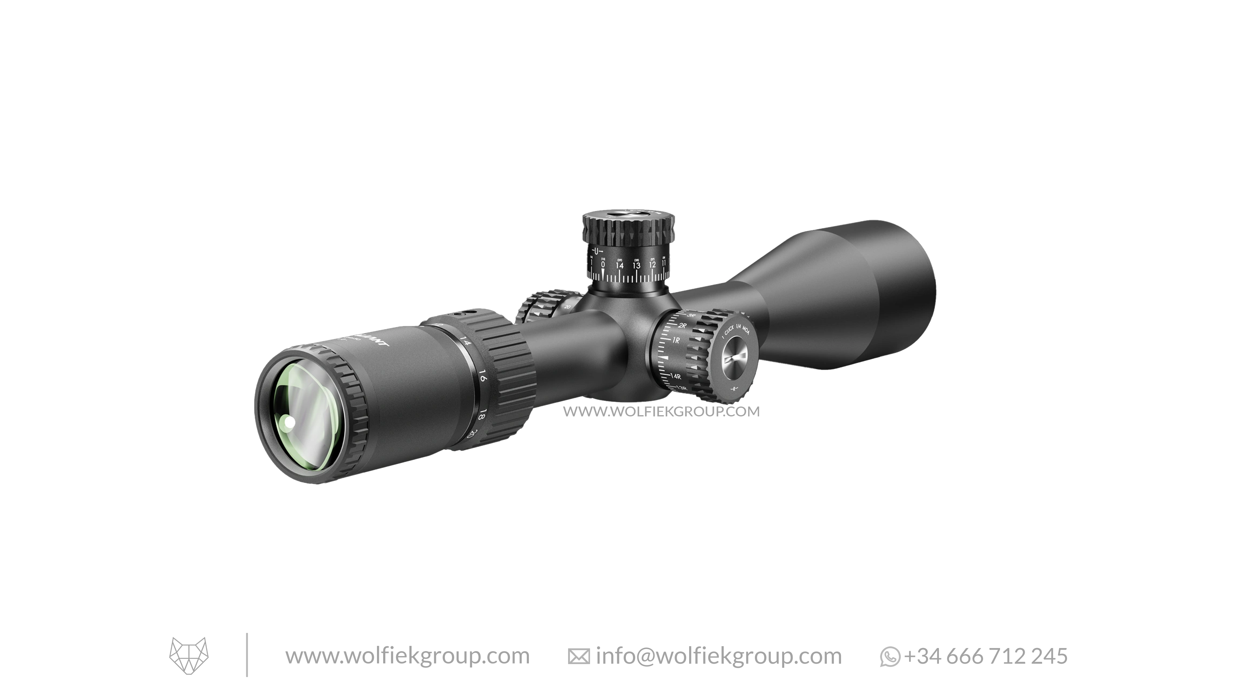 Valiant Optics Zephyr Riflescope - 5-20x50 SF SIR