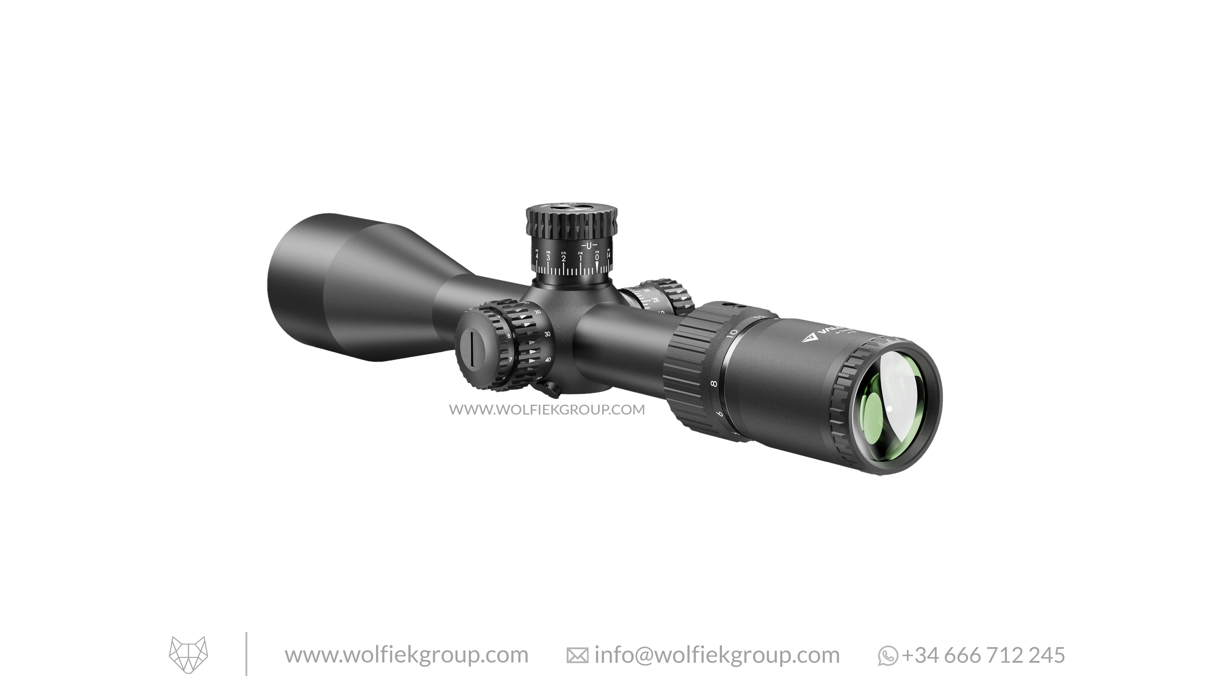 Valiant Optics Zephyr Riflescope - 5-20x50 SF SIR