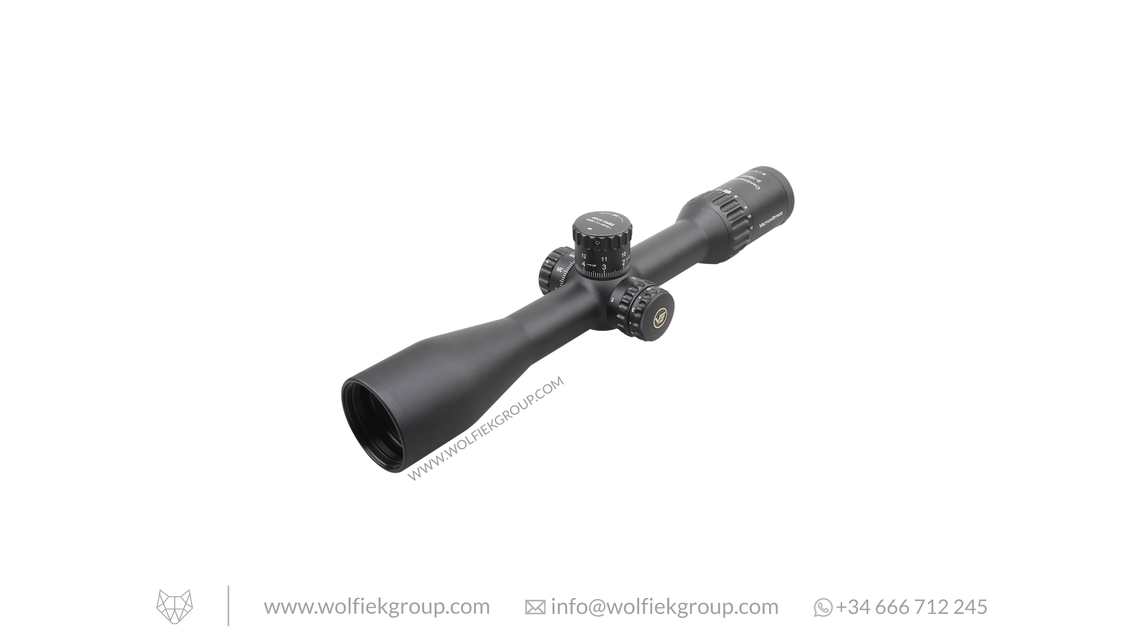 Vector Optics Continental Tactical Scope ED - x8 2-16x44 SFP