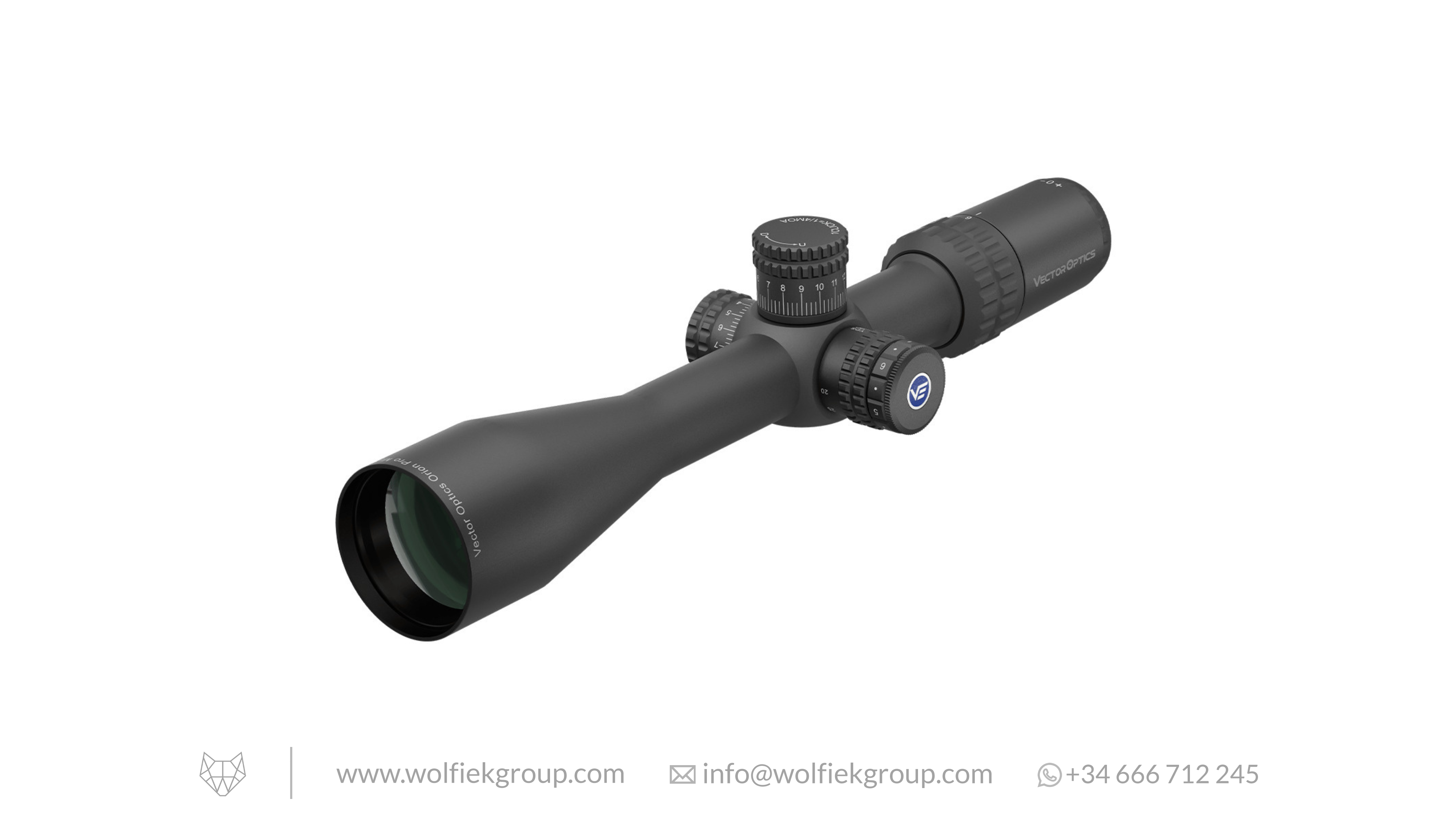 Vector Optics Orion Pro Max Riflescope - 6-24x50 FFP HD