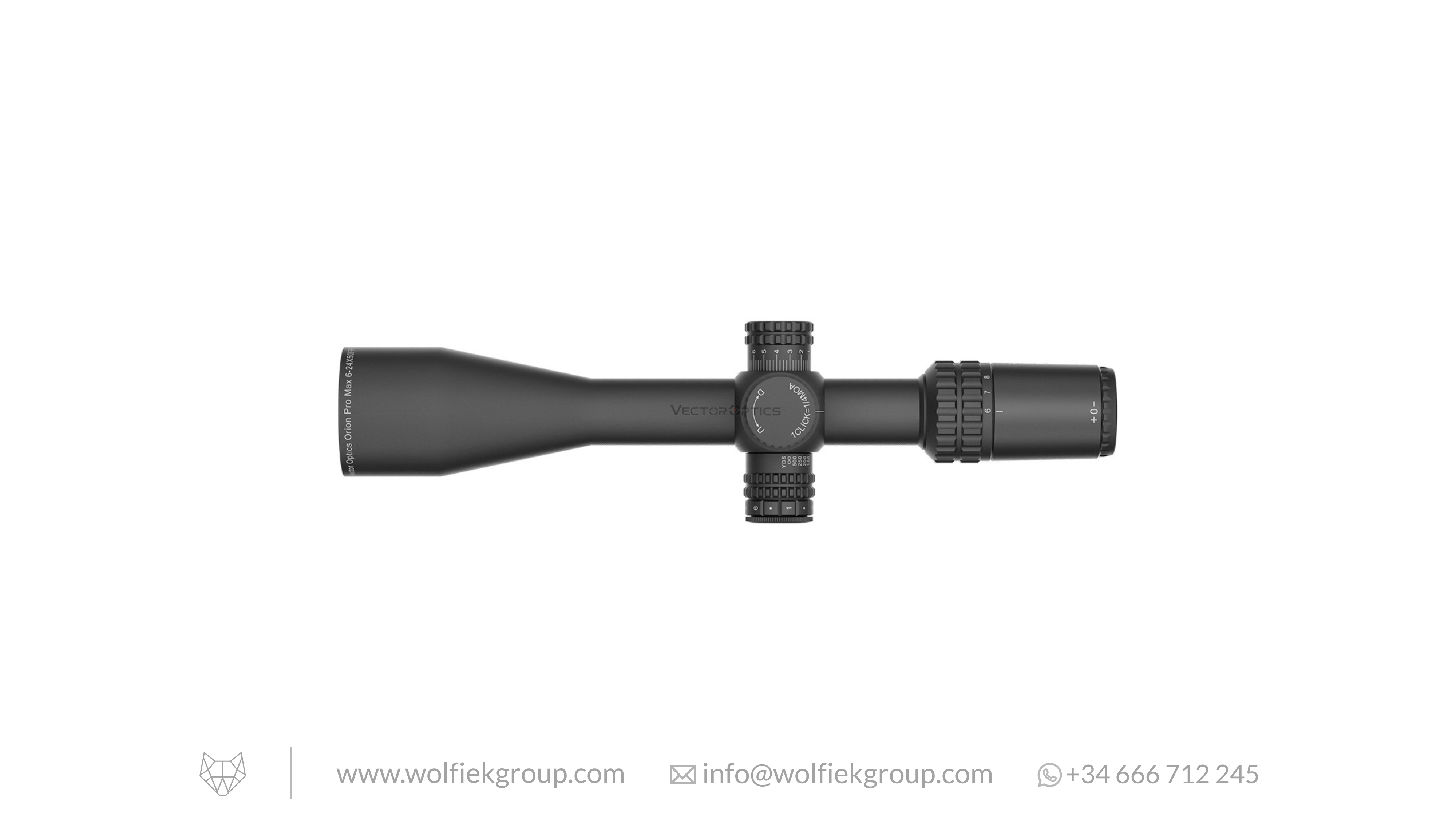 Vector Optics Orion Pro Max Riflescope - 6-24x50 FFP HD