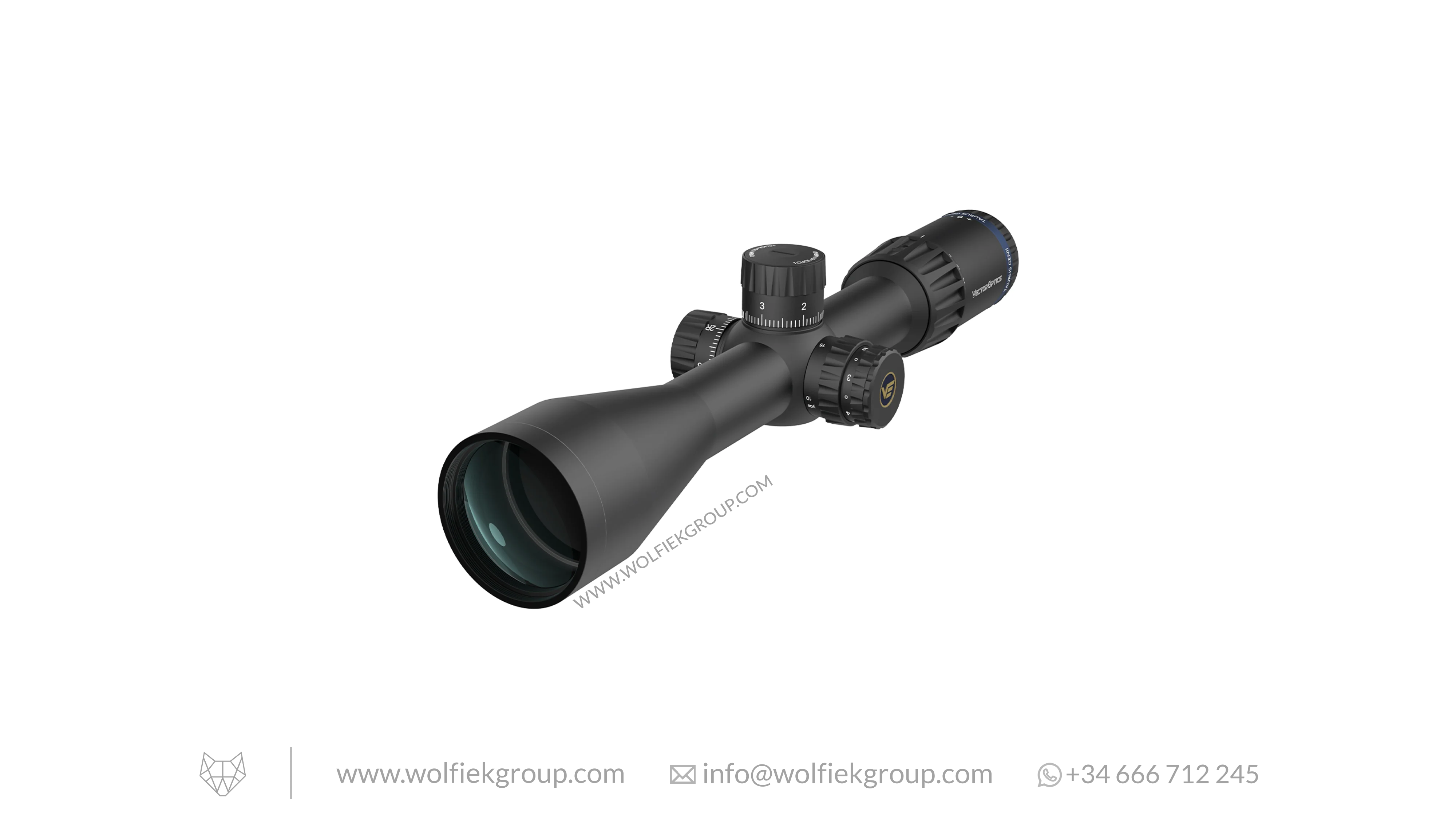 Vector Optics Taurus Riflescope - 2-16x50 HD SFP