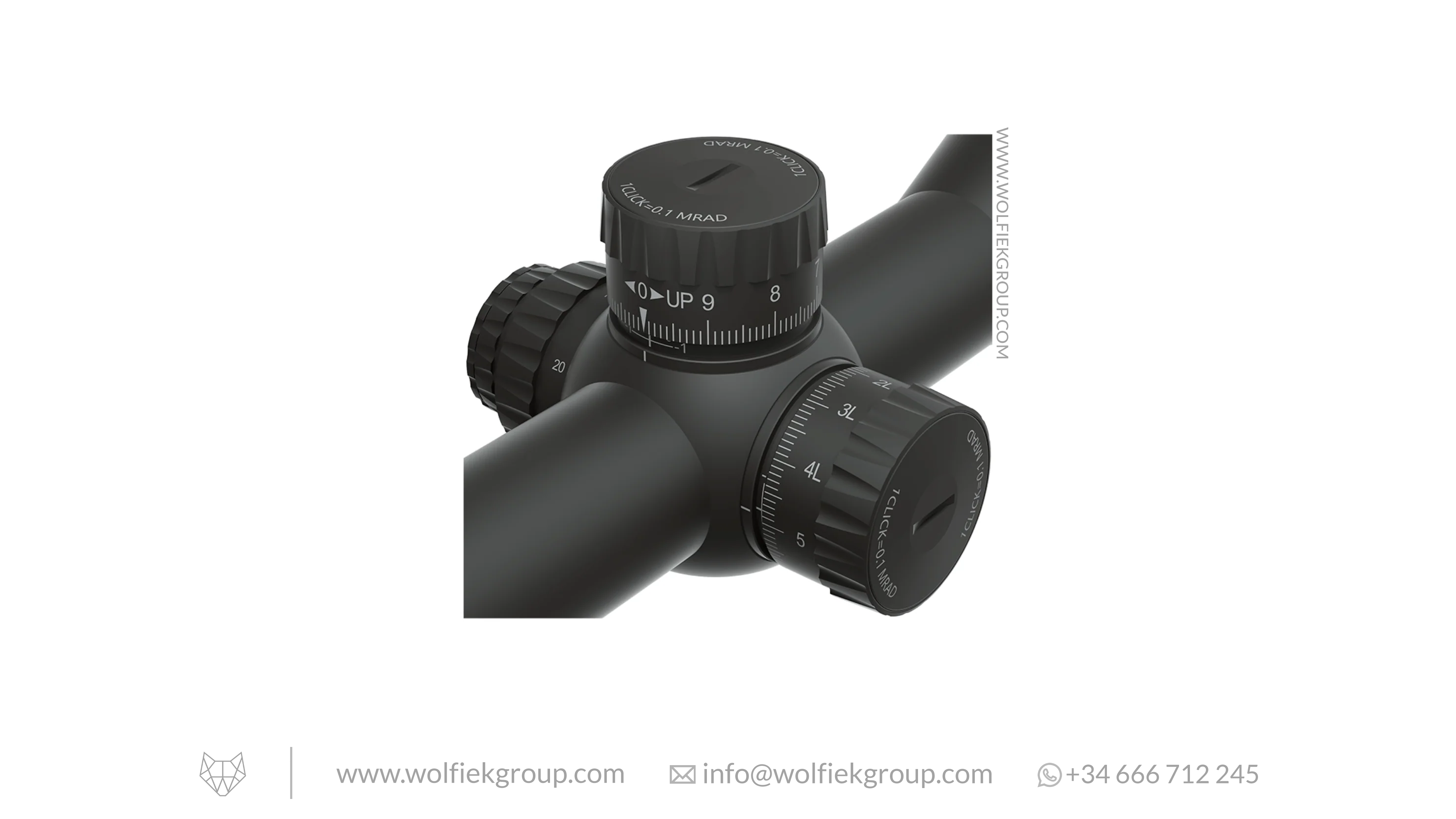 Vector Optics Taurus Riflescope - 3-24x56 ED SFP