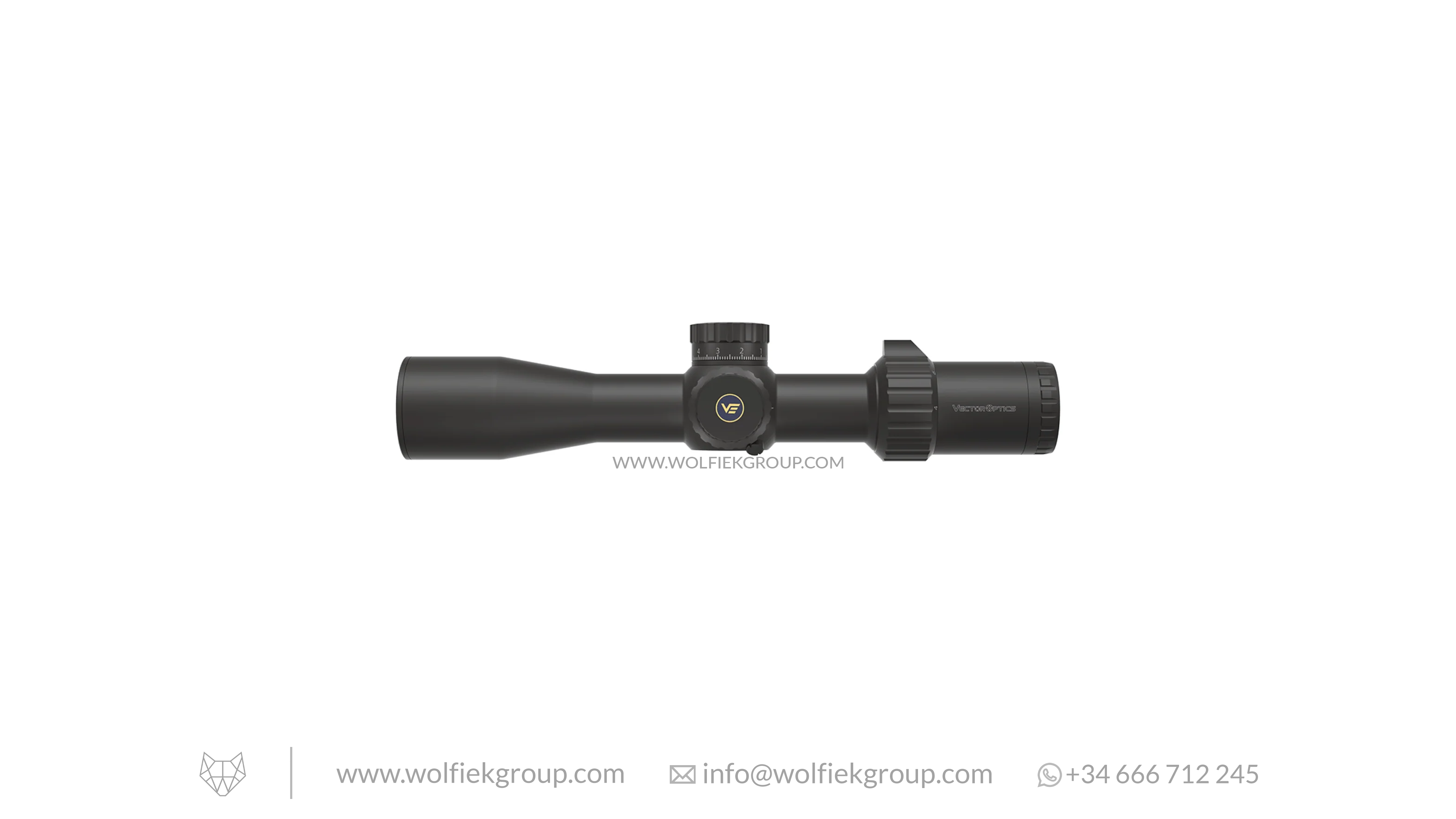 Vector Optics Taurus Riflescope - 4-16x44 HD MIL
