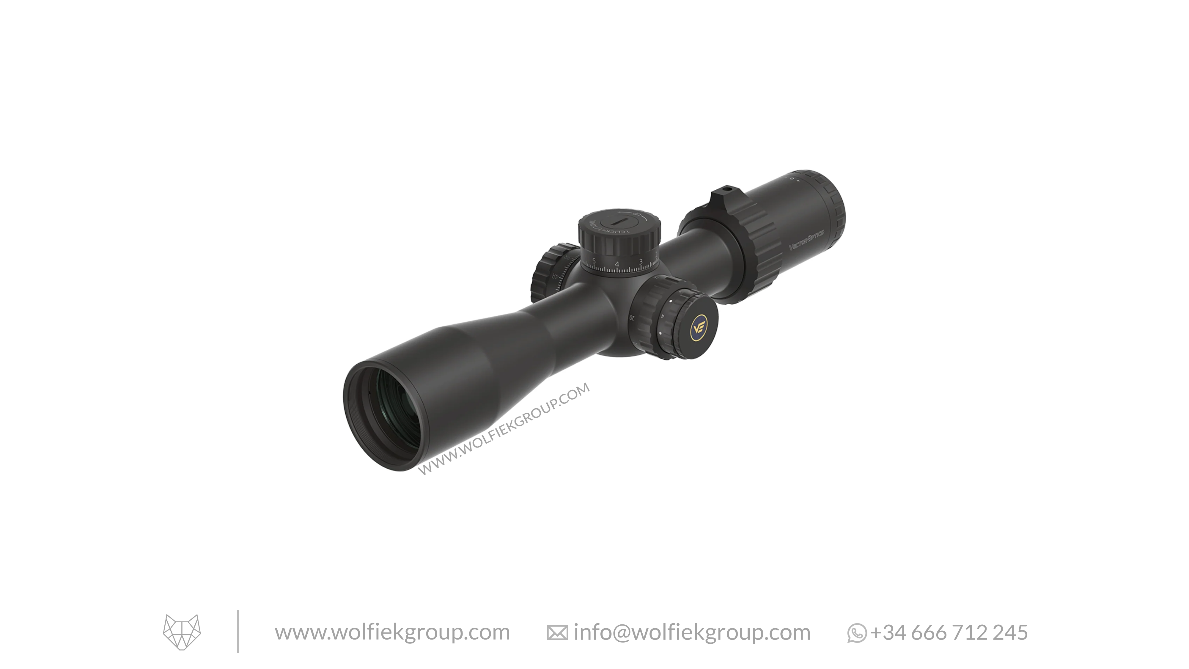Vector Optics Taurus Riflescope - 4-16x44 HD MIL