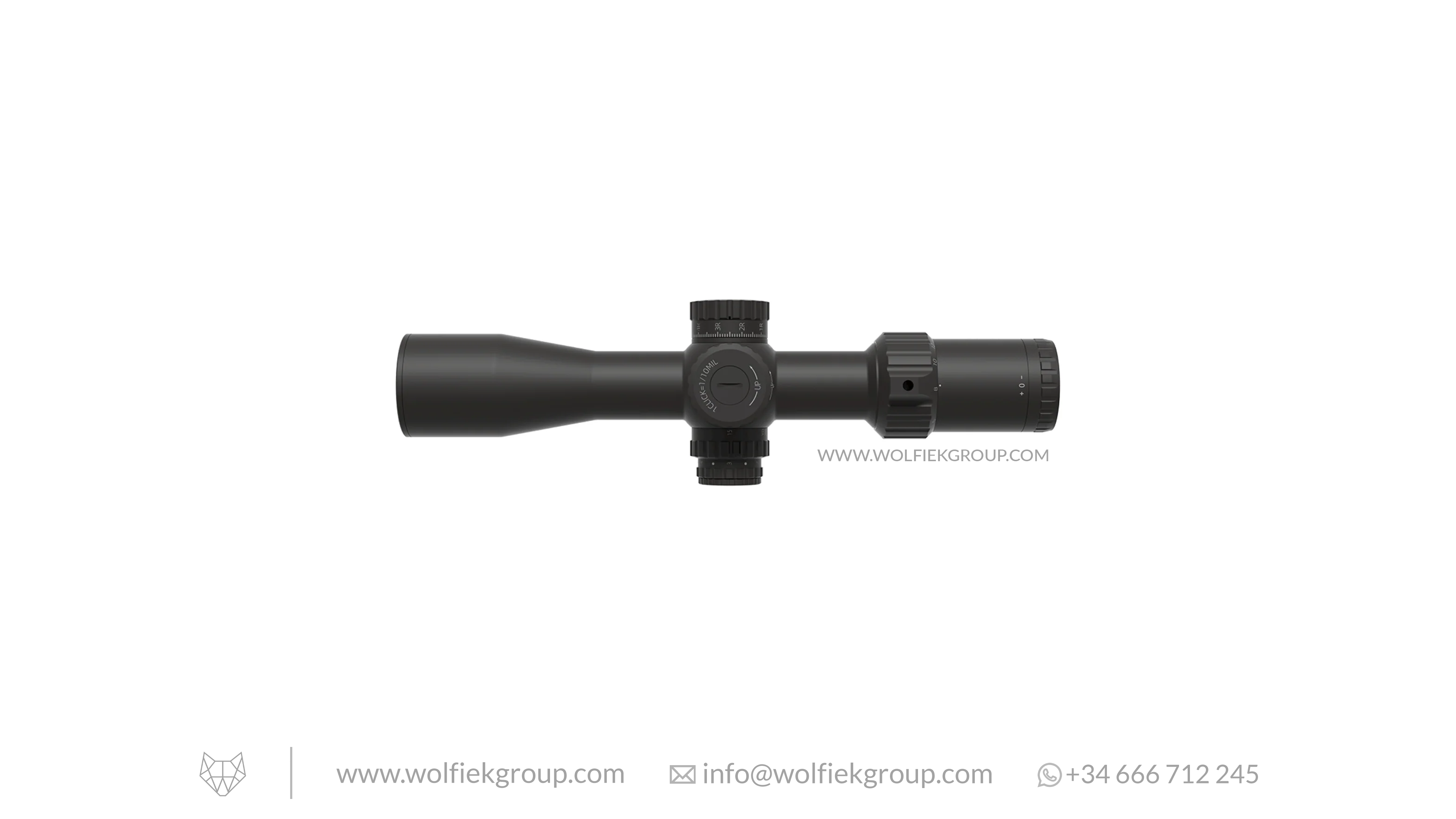 Vector Optics Taurus Riflescope - 4-16x44 HD MIL