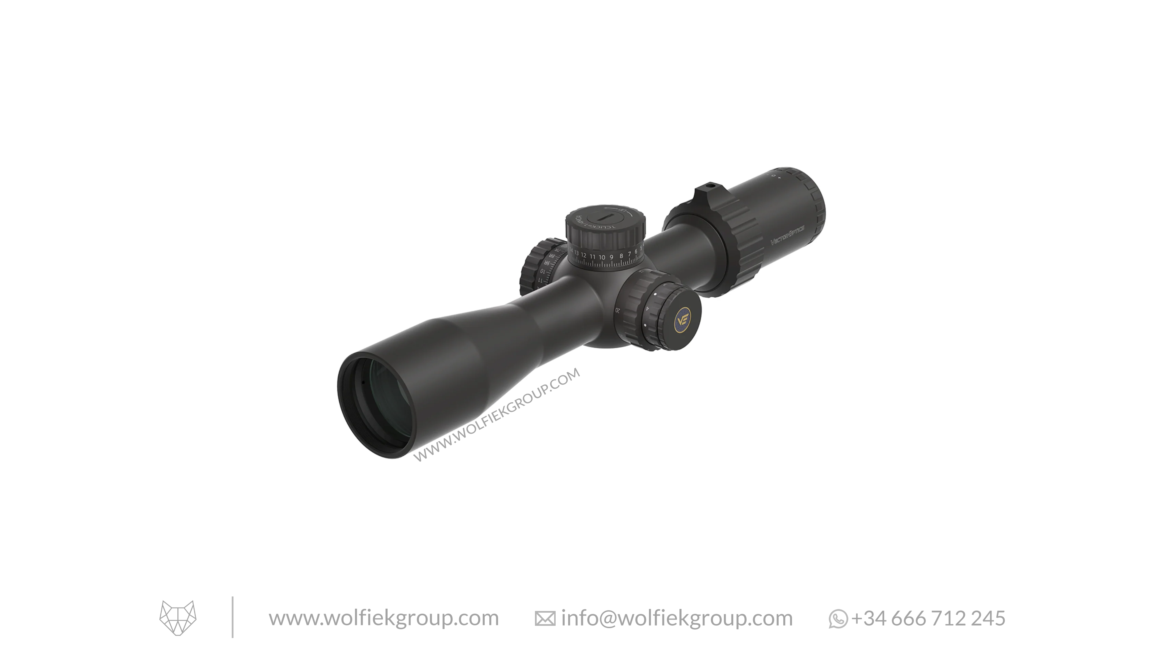 Vector Optics Taurus Riflescope - 4-16x44 HD MOA