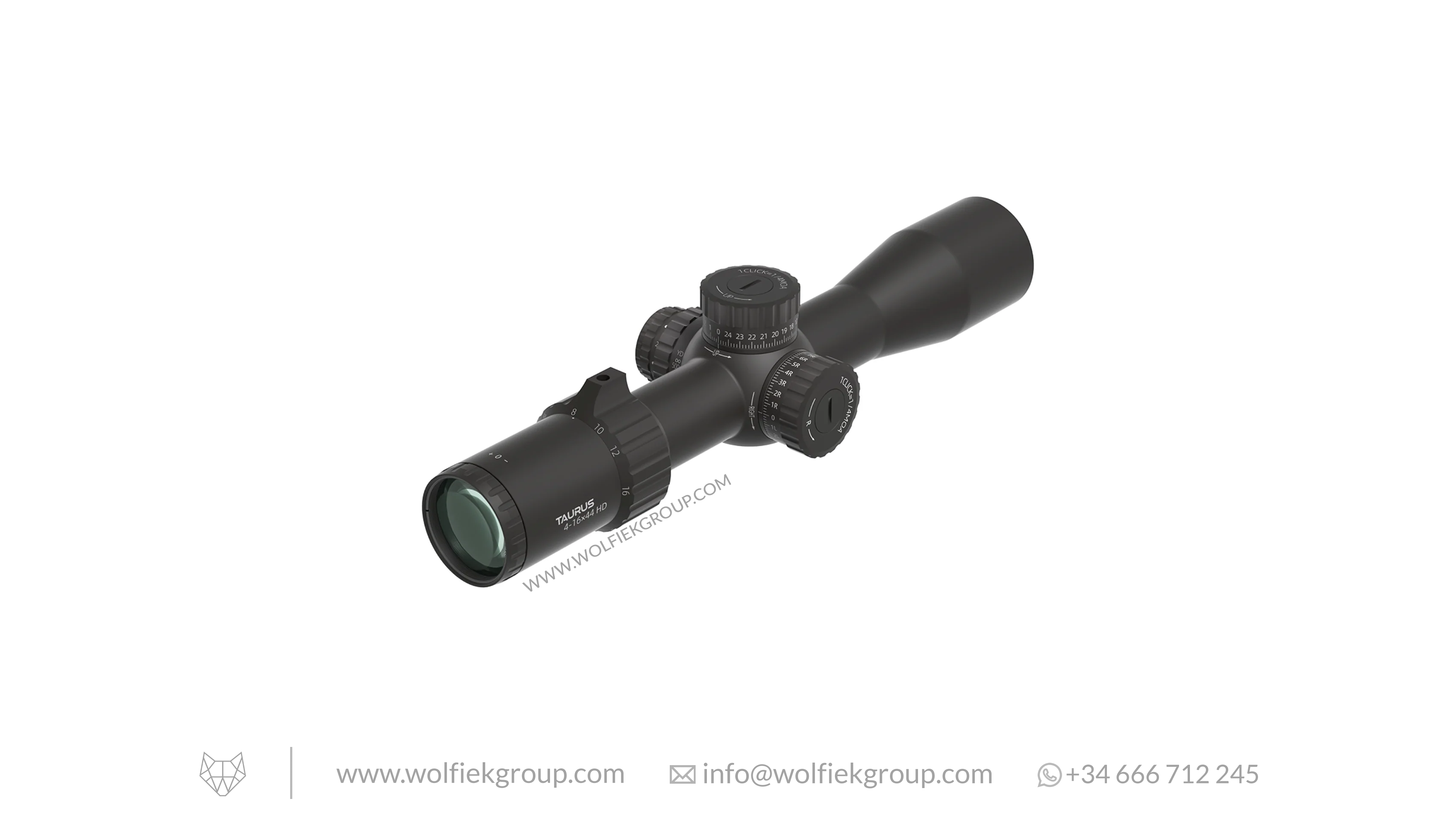 Vector Optics Taurus Riflescope - 4-16x44 HD MOA