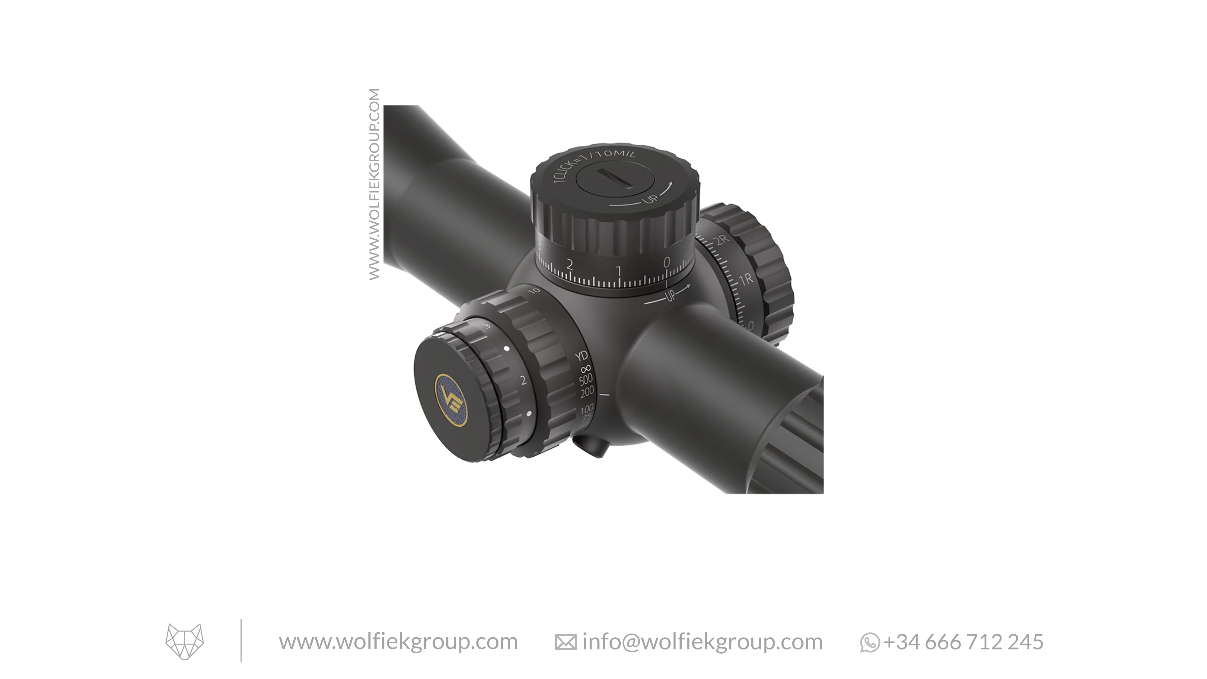 Vector Optics Taurus Riflescope - 4-16x44 HD MOA