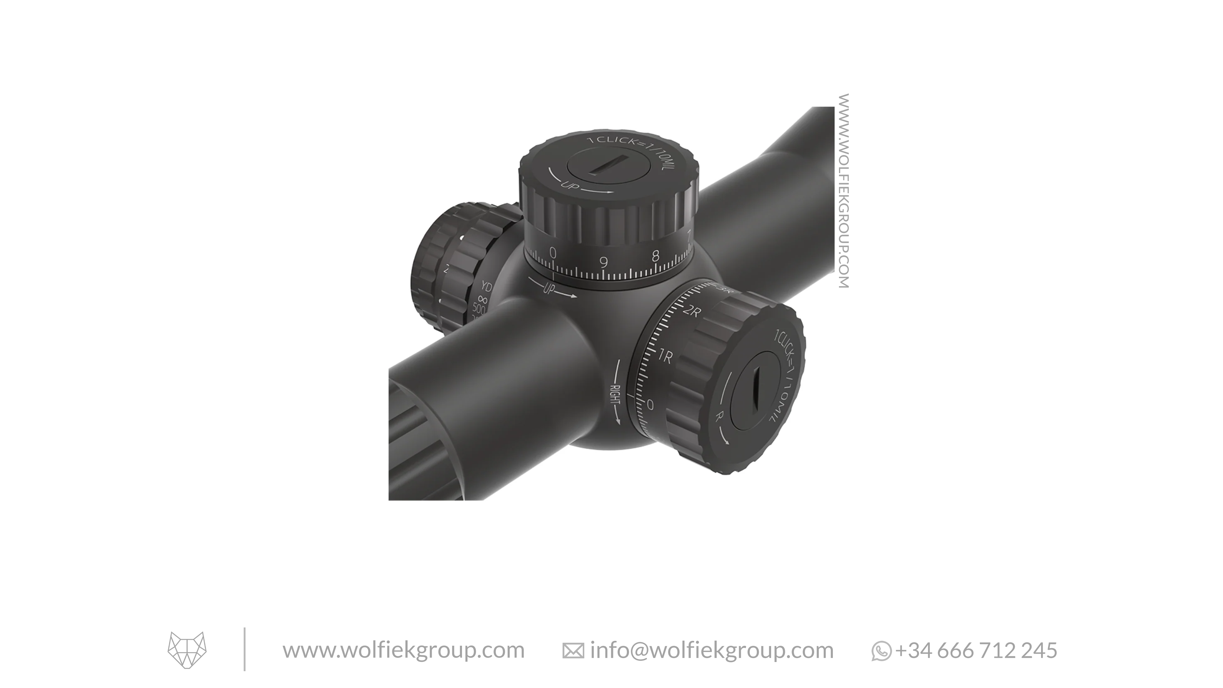Vector Optics Taurus Riflescope - 4-16x44 HD MOA