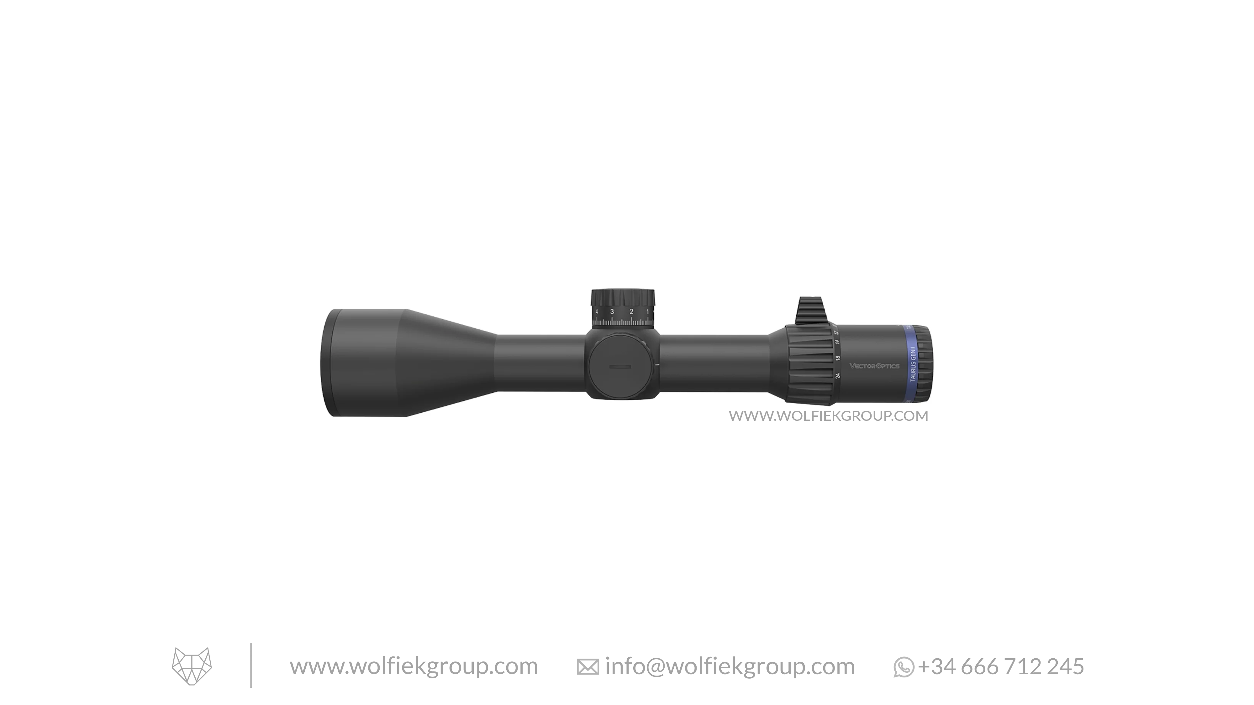 Vector Optics Taurus Gen II Riflescope - 3-24x56 ED FFP