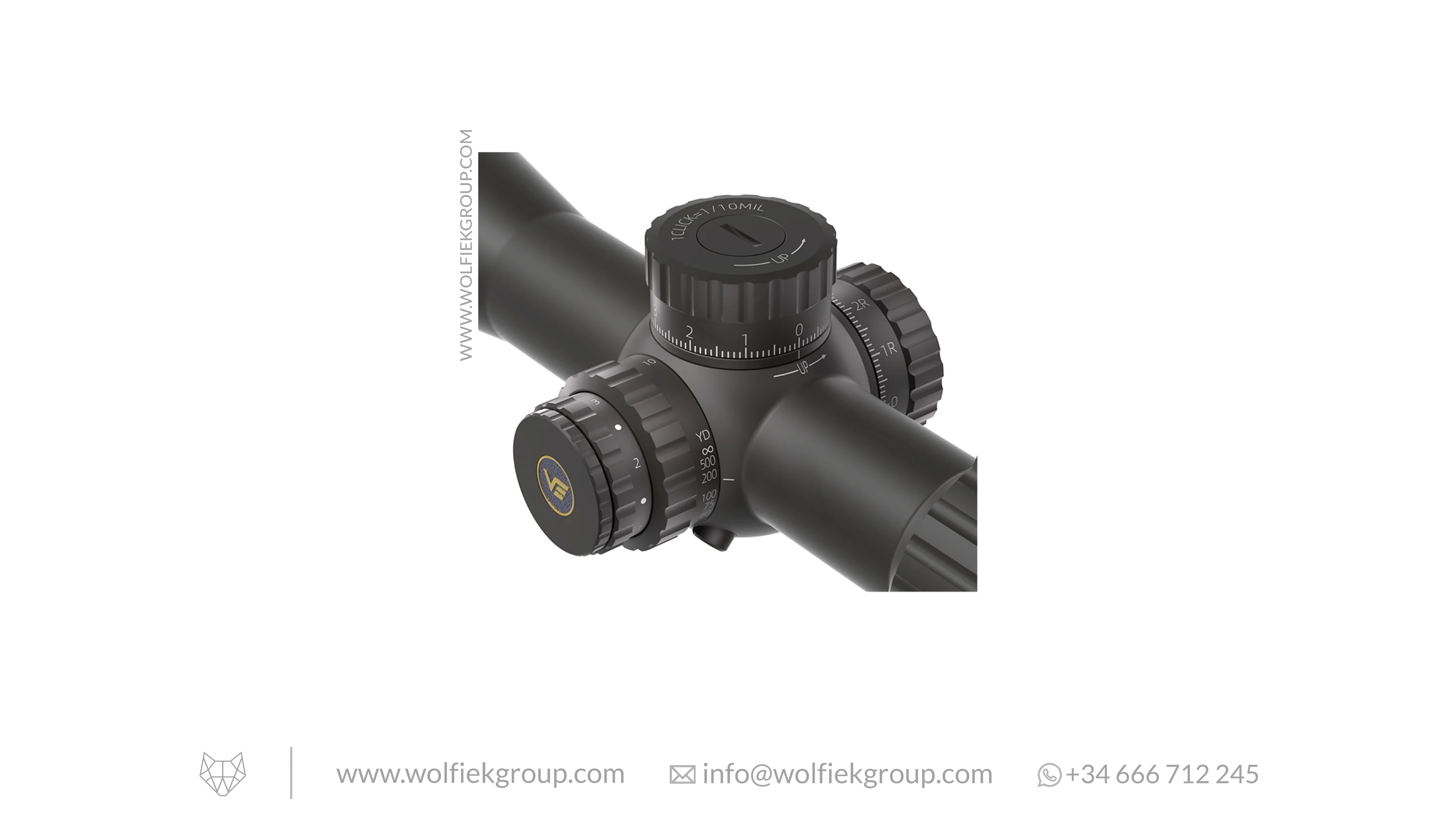 Vector Optics Taurus Riflescope - 6-24x50 HD MIL