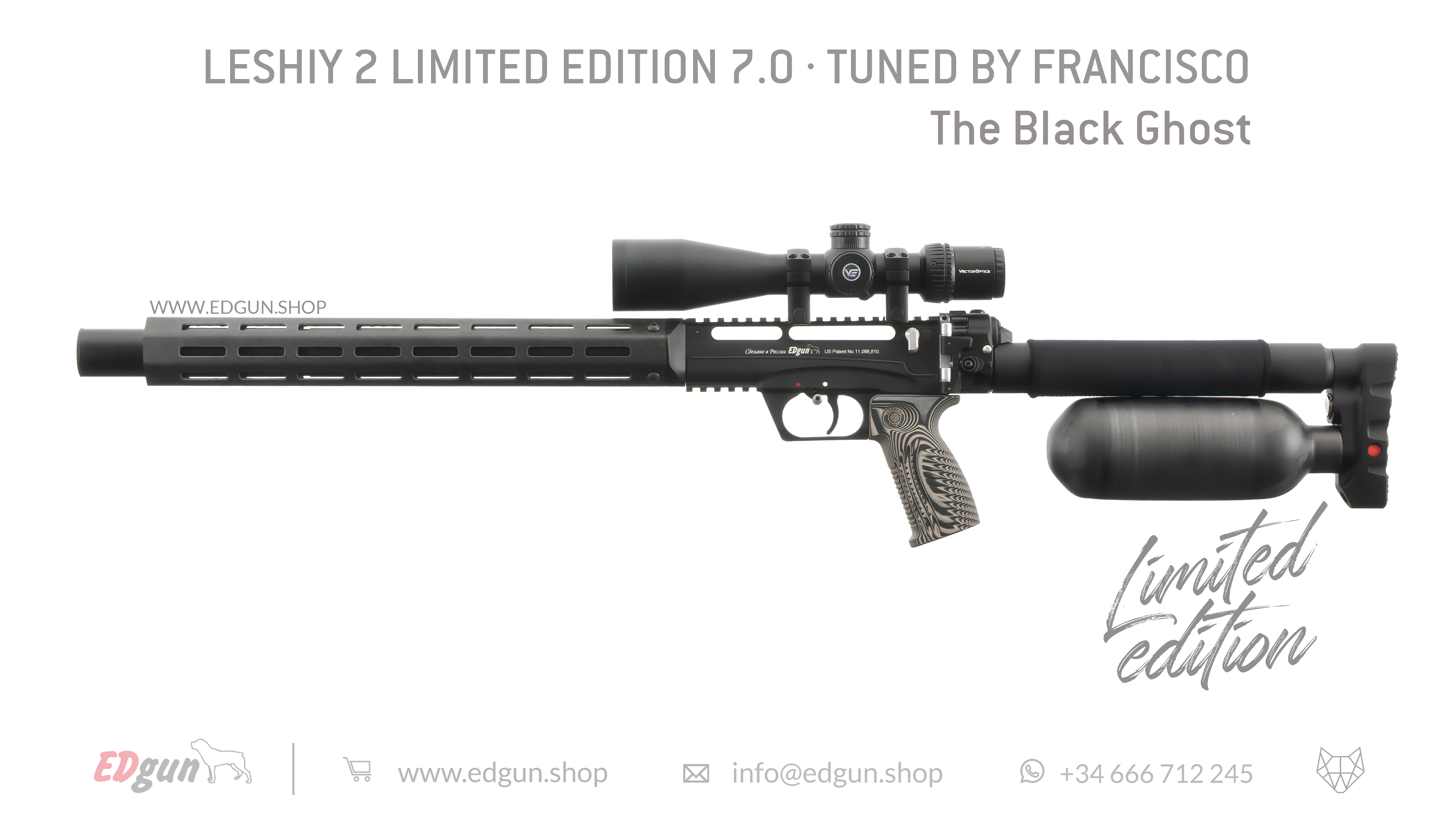 EDgun · Leshiy 2 · The Black Ghost · Tuned by Francisco · 7.0
