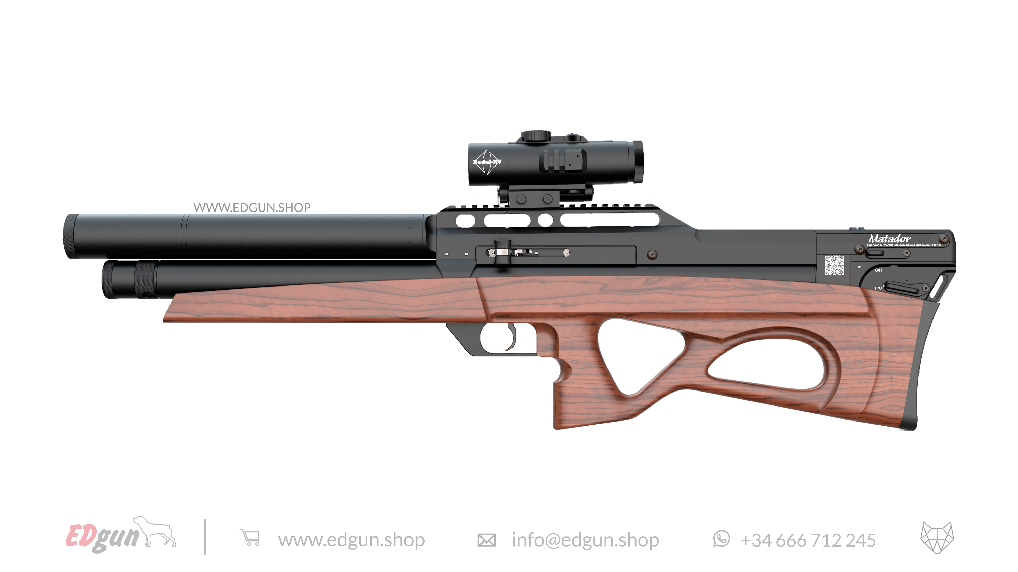 Edgun matador R5M Long Walnut