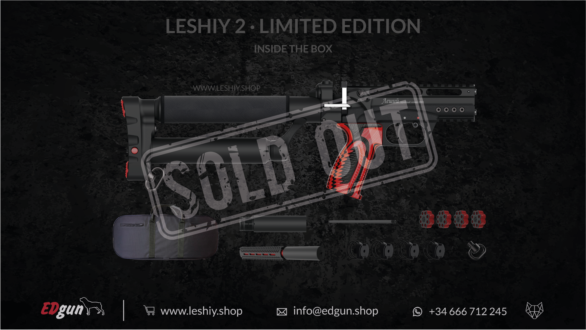 EDgun · Leshiy 2 · Limited Edition · Tuned by Francisco
