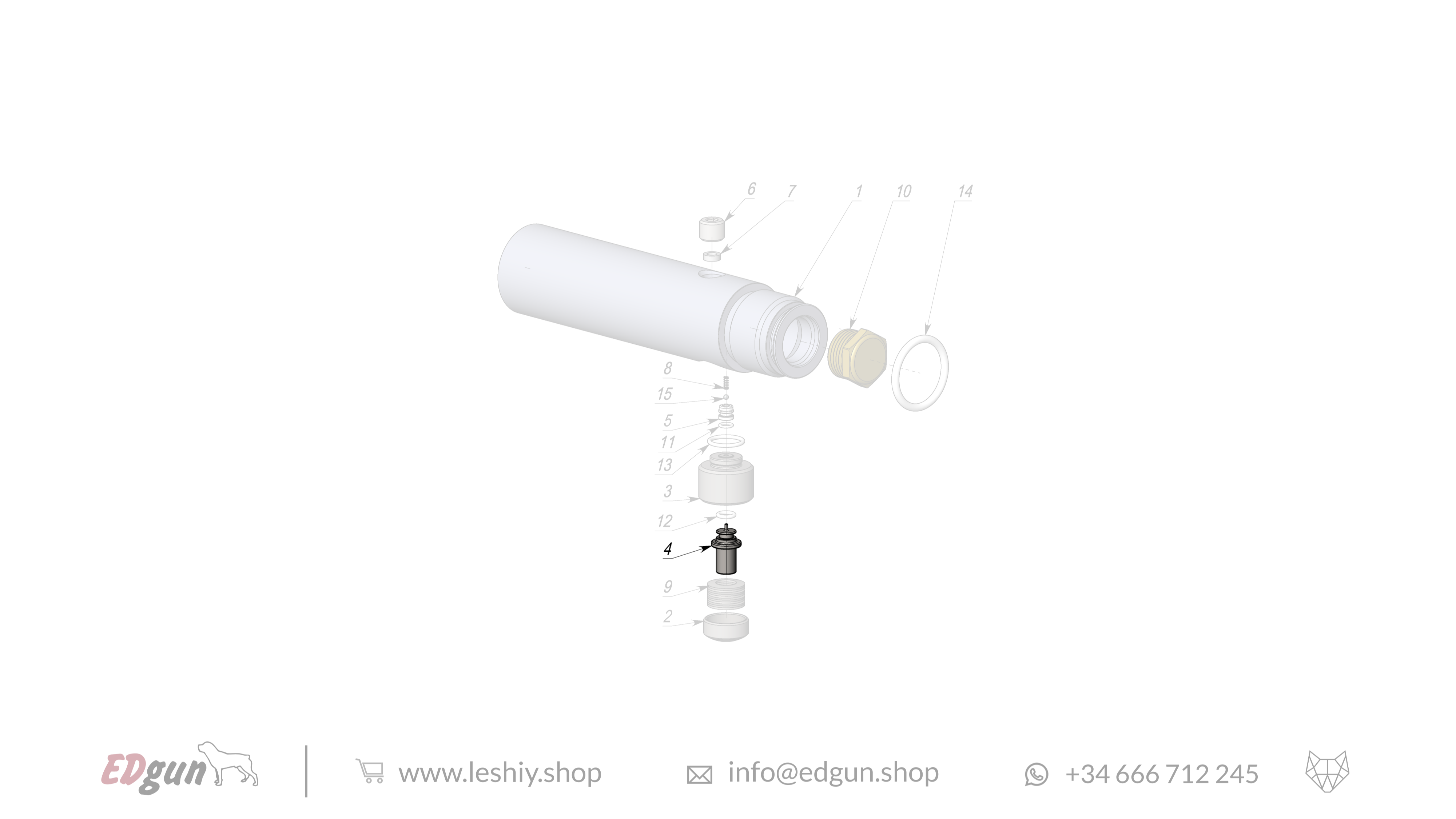 Leshiy 2 Externally Adjustable Regulator (E.A.R) LSA242500