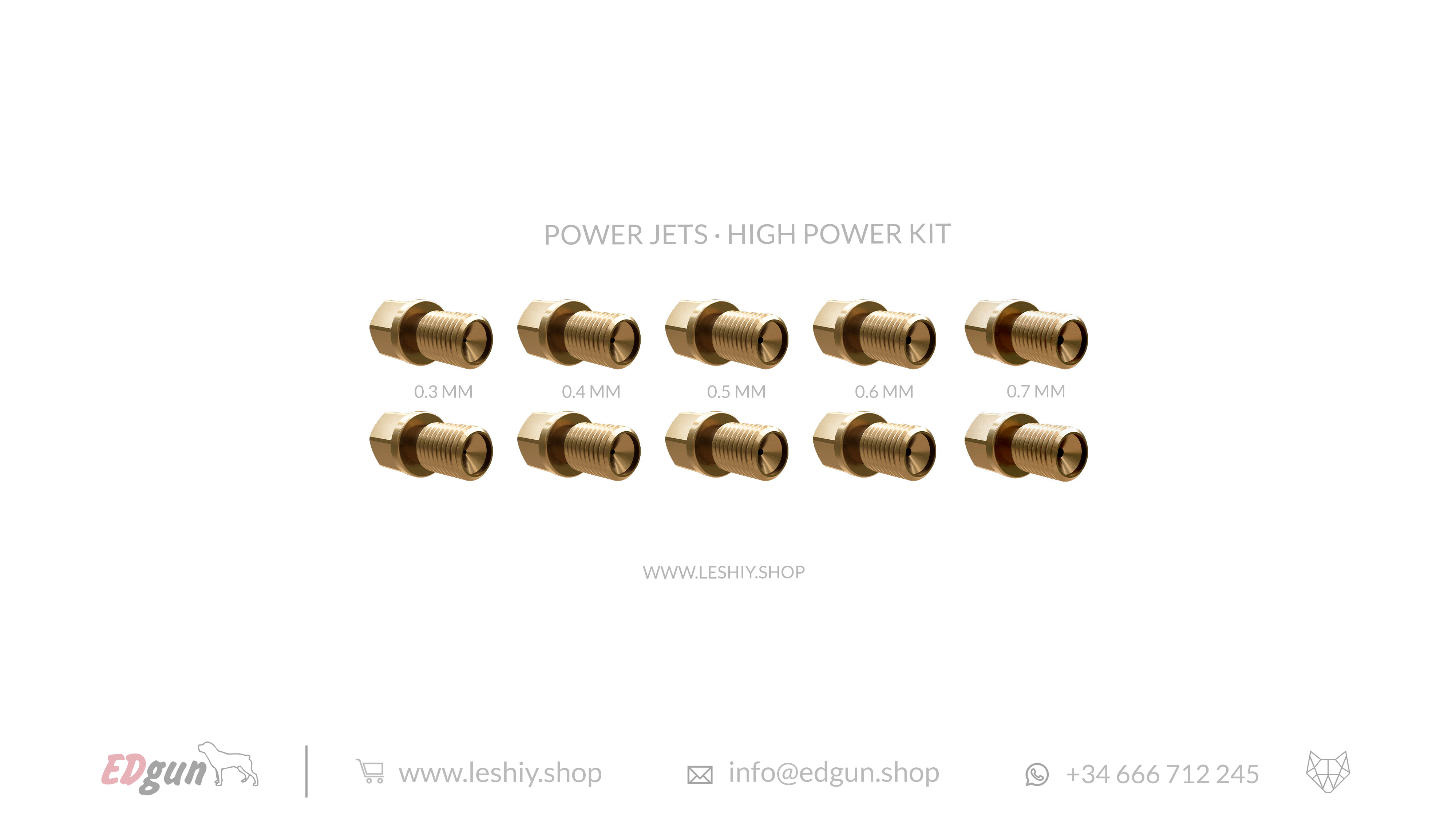 Leshiy 2 Power Jets High Power Kit