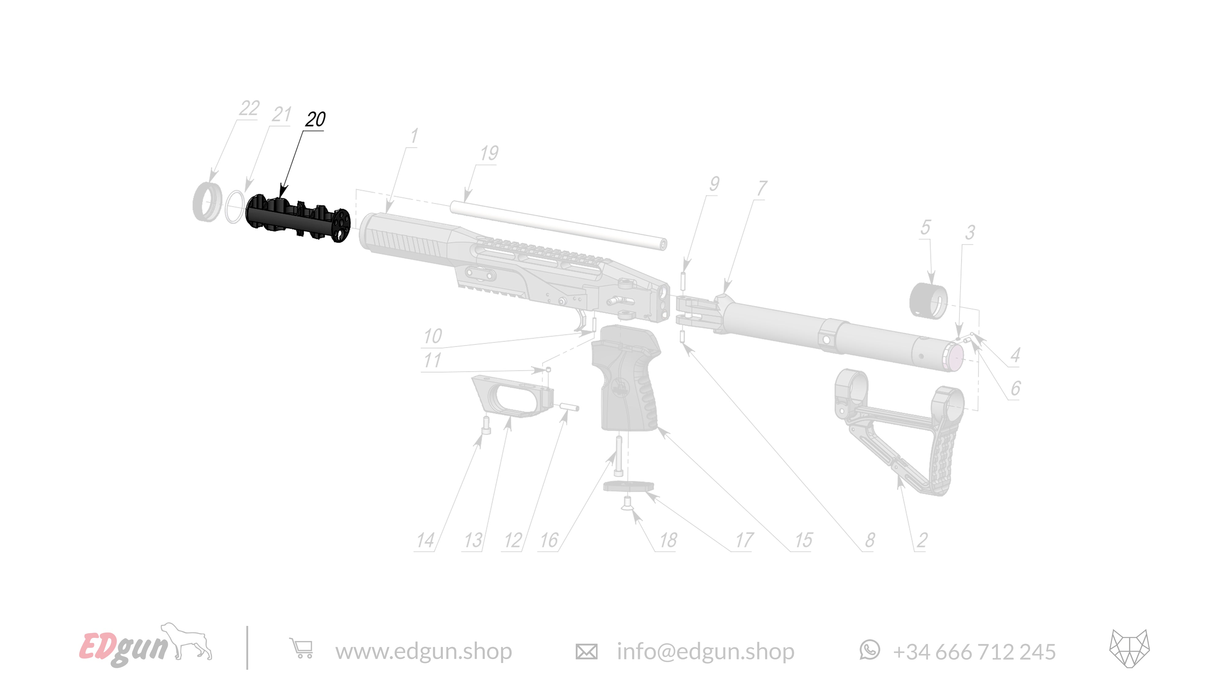 Leshiy Classic Spare Parts: General KL000000-00 diagram