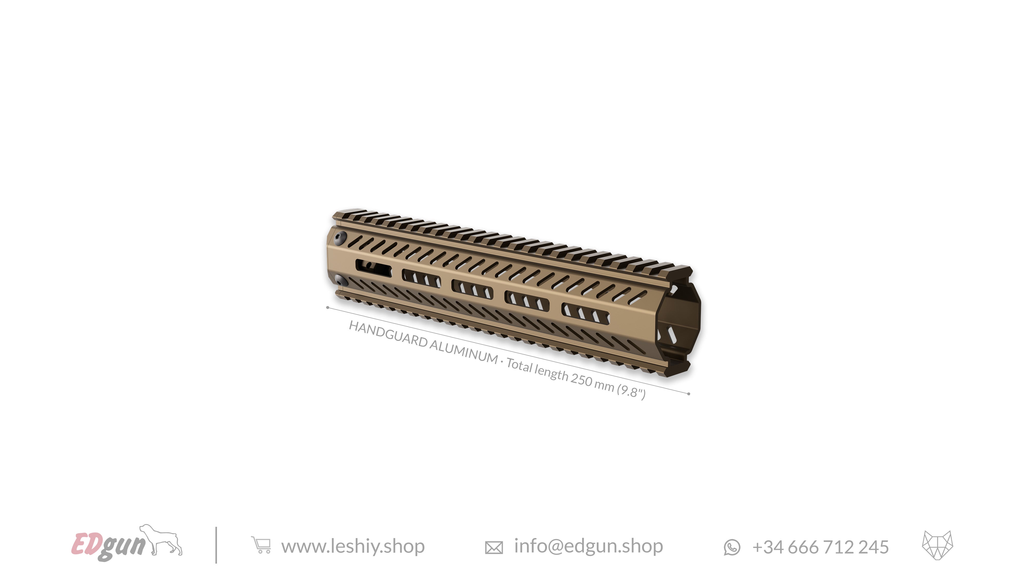 Aluminum Handguard beige