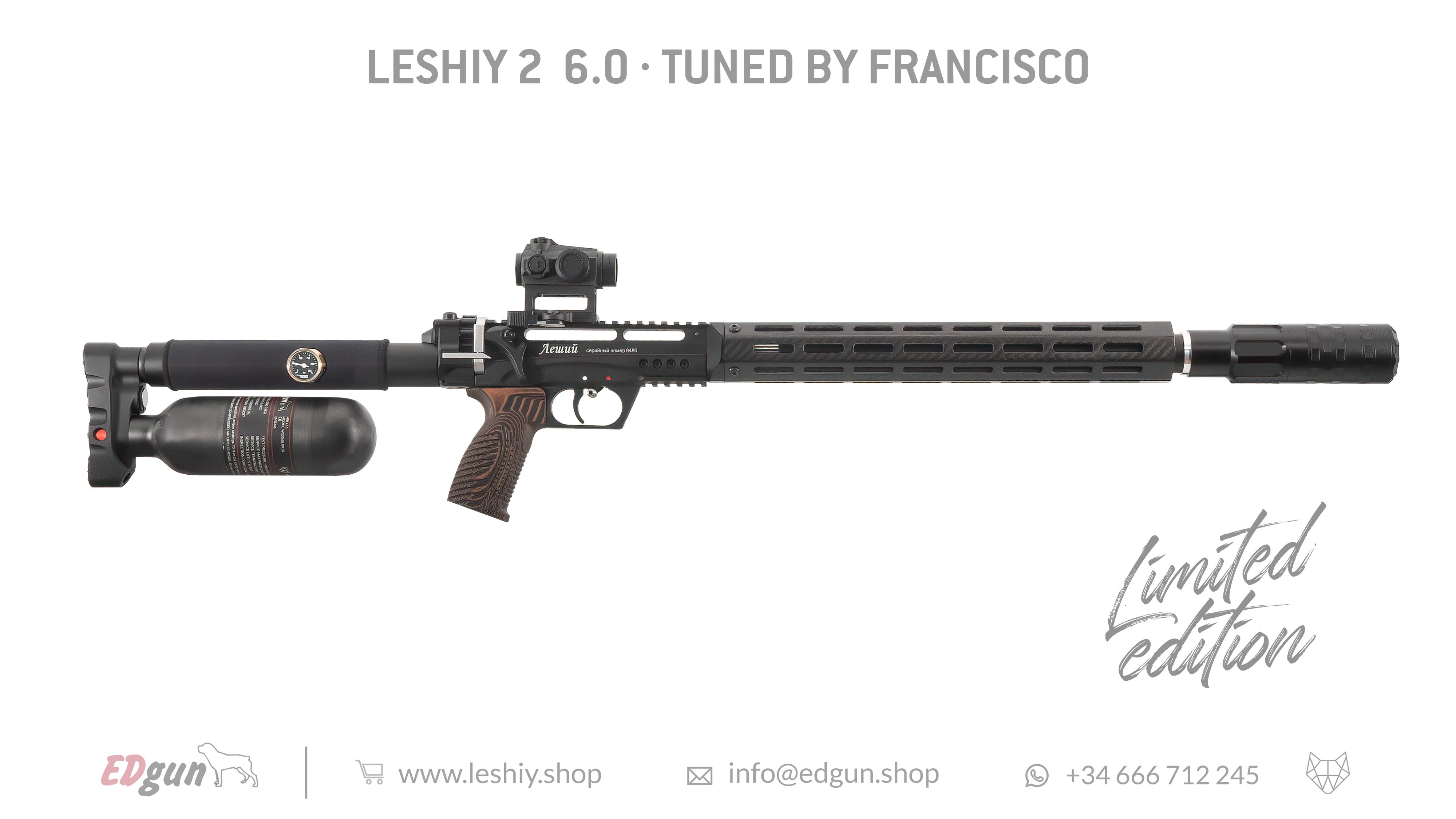 EDgun · Leshiy 2 · Limited Edition · Tuned by Francisco · 6.0