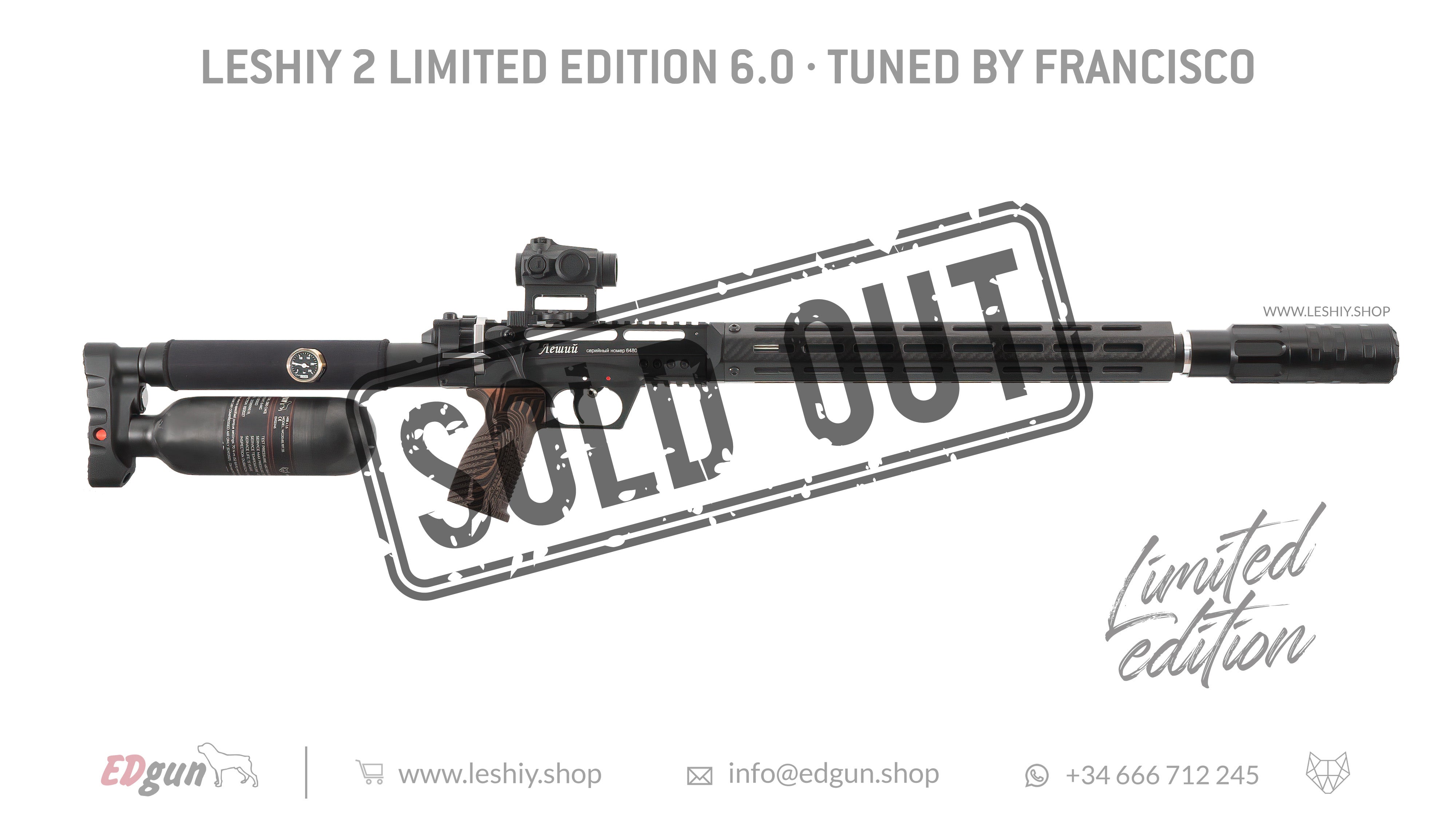 EDgun · Leshiy 2 · Limited Edition · Tuned by Francisco · 6.0
