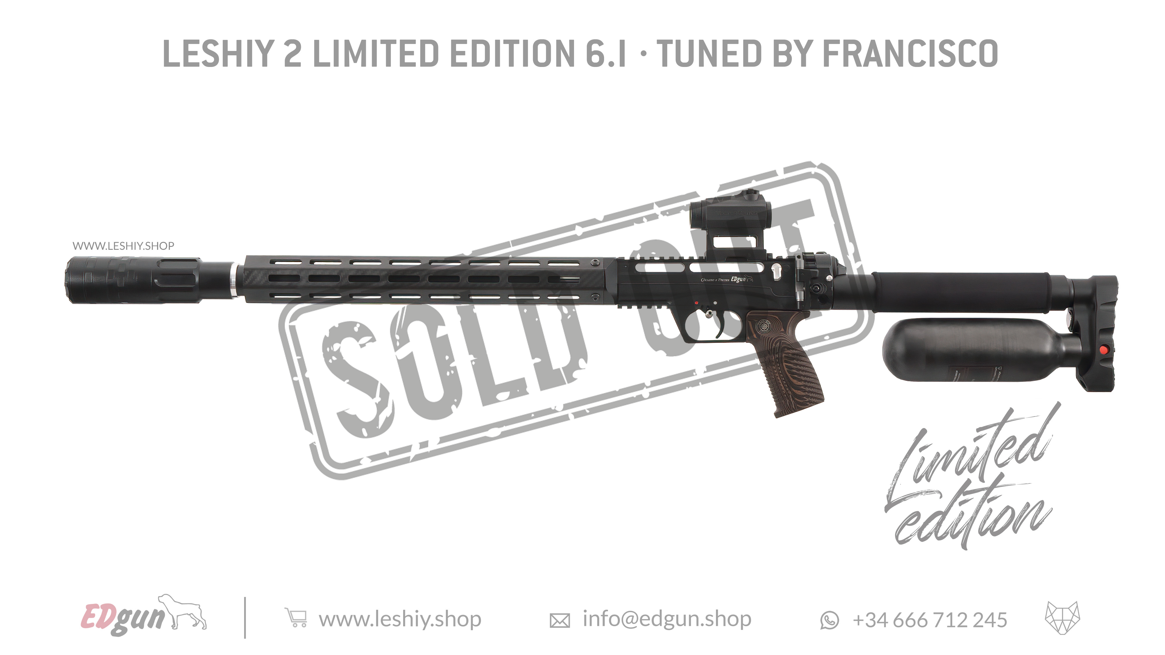 EDgun · Leshiy 2 · Limited Edition · Tuned by Francisco · 6.1