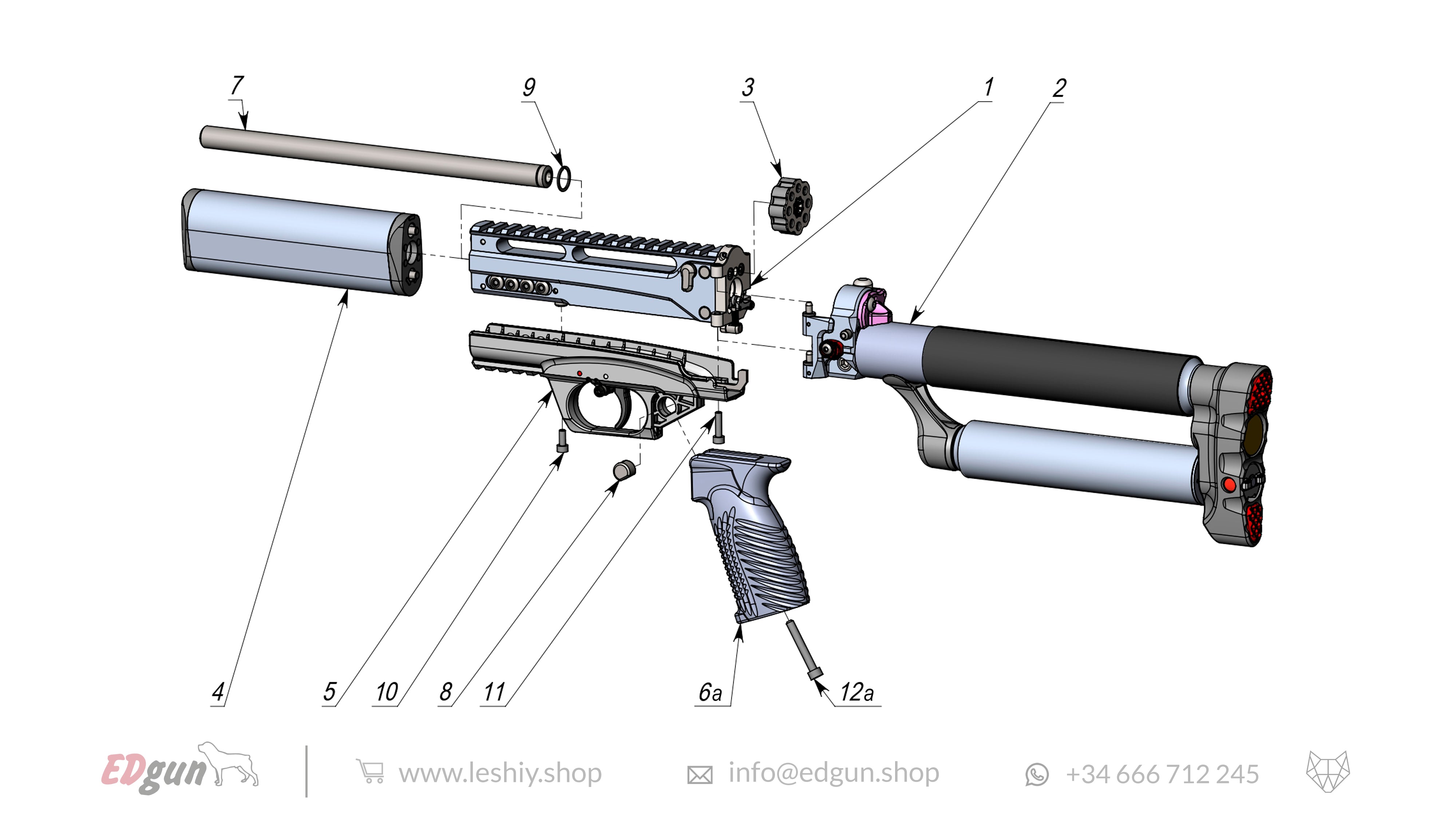 LESHIY 2 SPARE PARTS