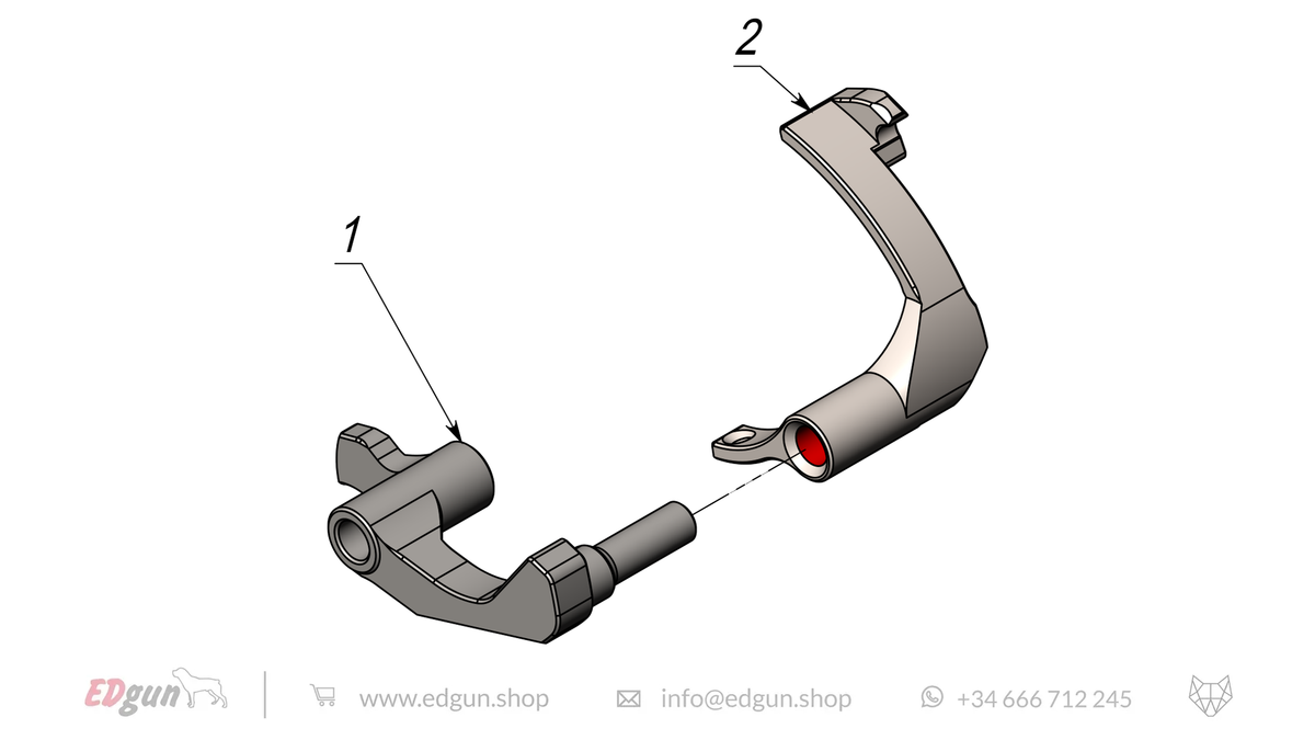 Magazine Rotator Spare Parts for Fenix & F7