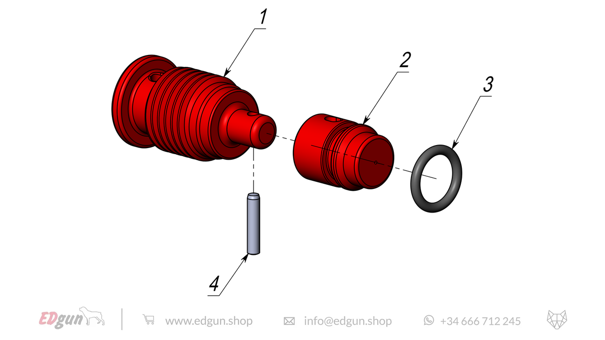 Plug Spare Parts for Fenix & F7