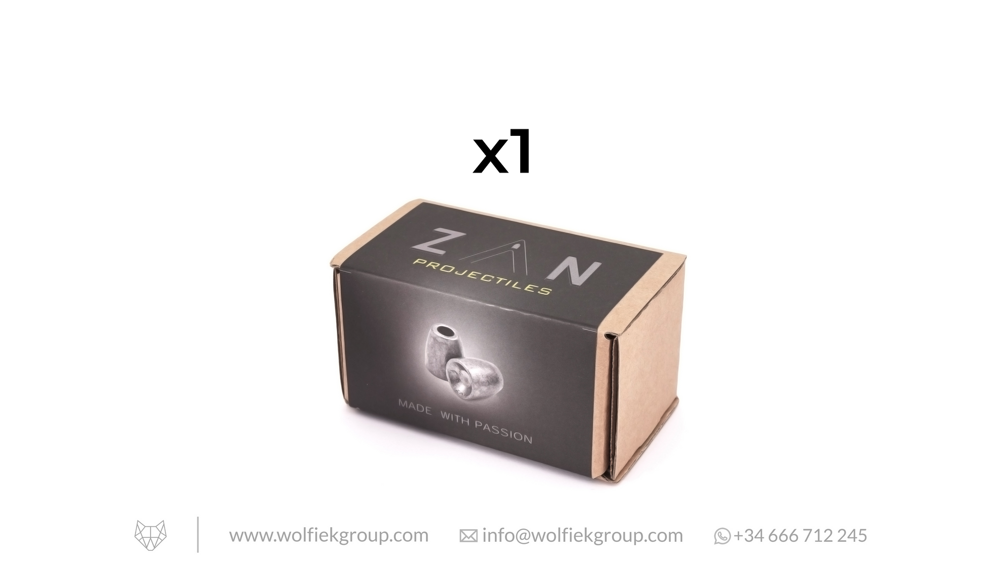 Zan Projectiles · Slugs Cal .357 | 125gr/8.1g