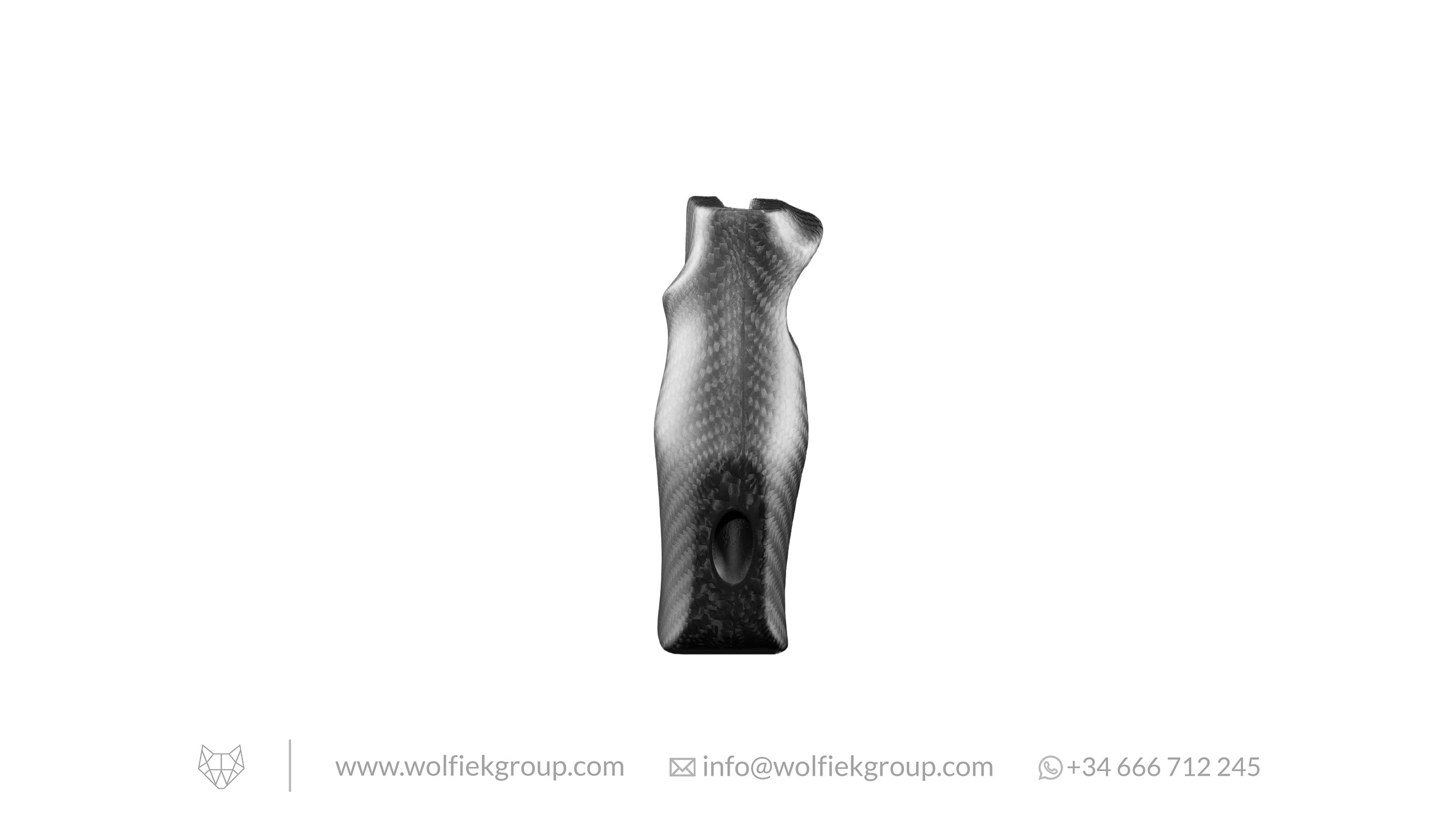 AR-15 CF Wolfiek Grip Zero Angle