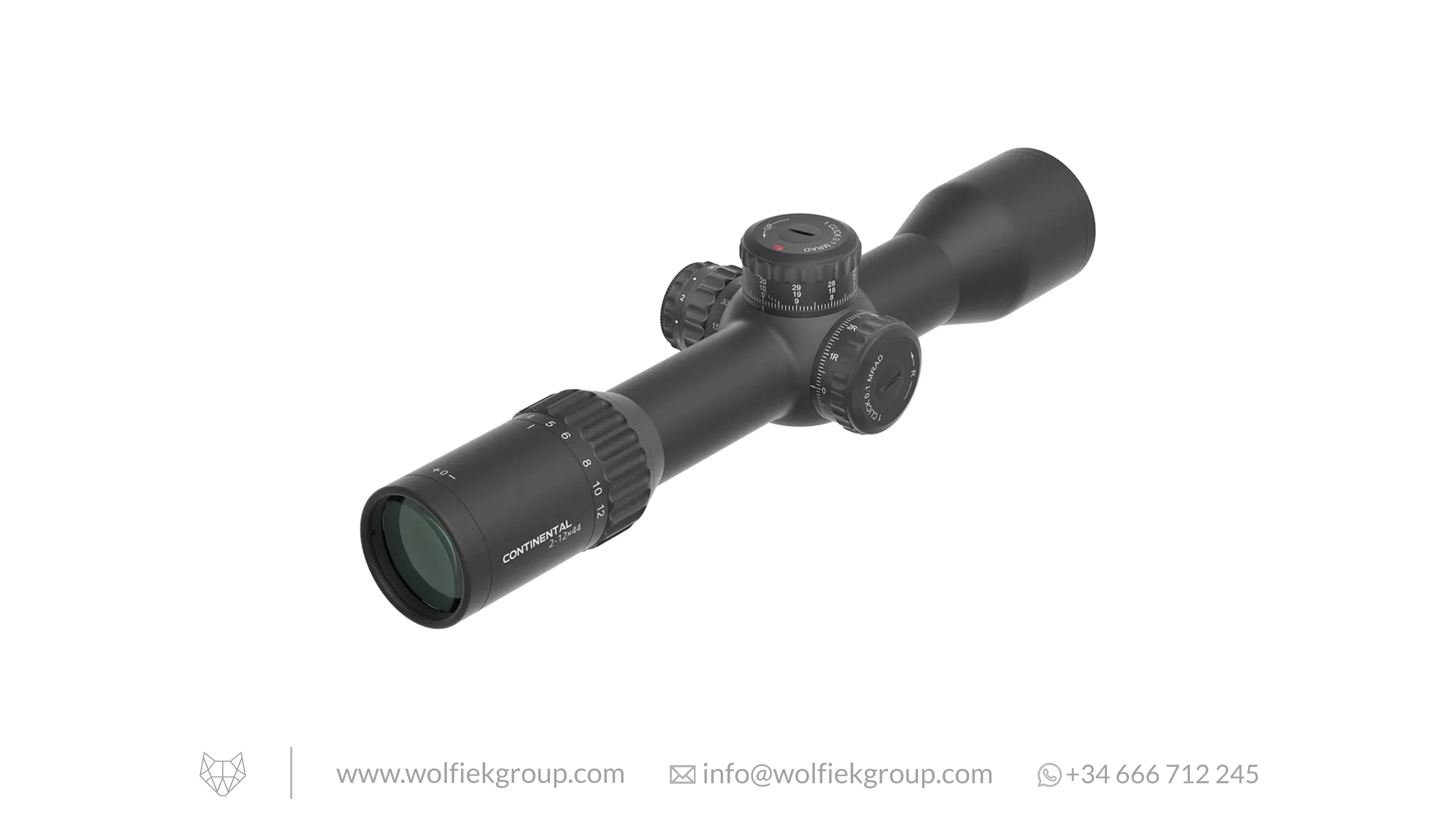 Vector Optics Continental Riflescope - x6 2-12x44 CTR MPVO
