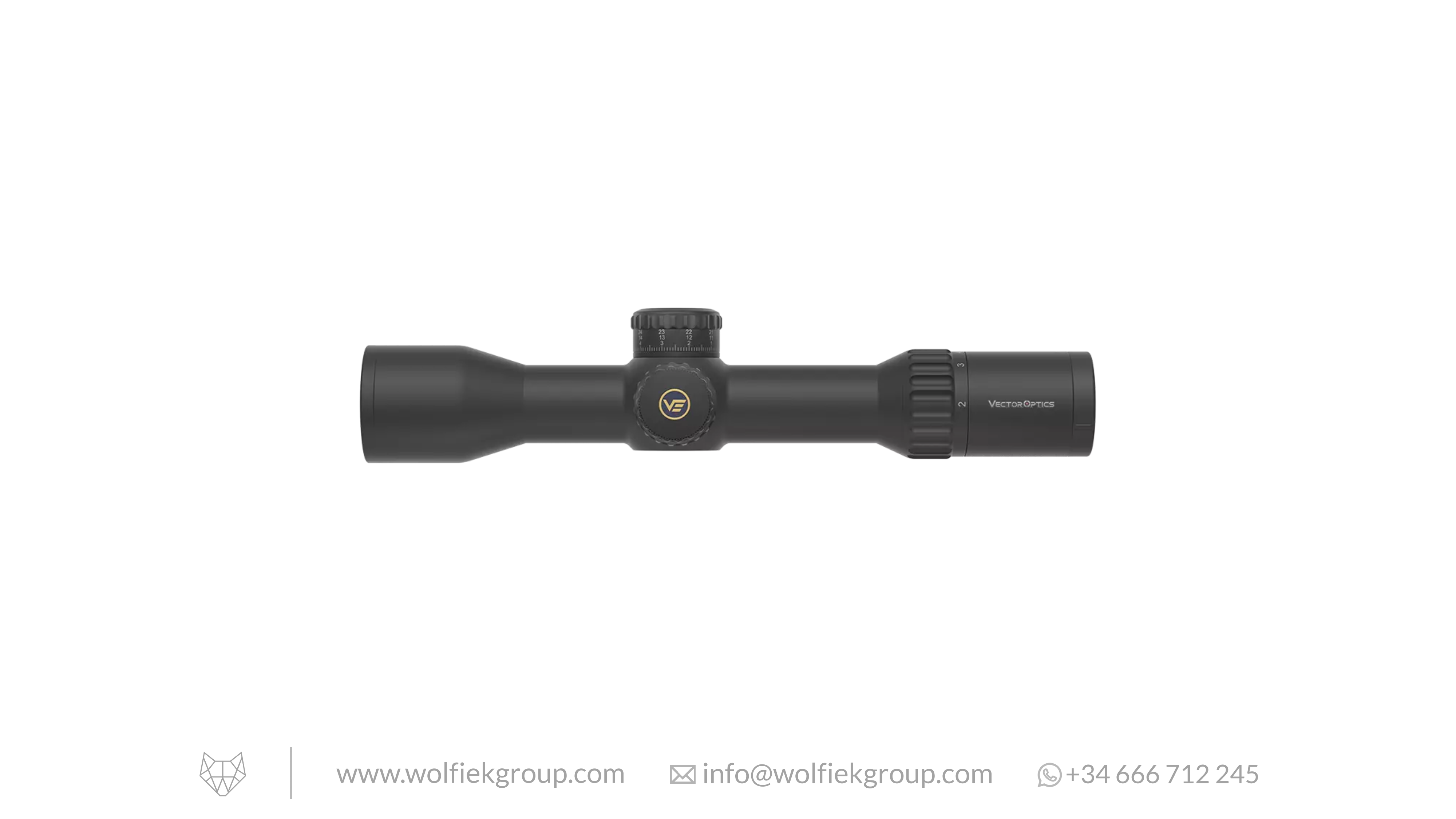 Vector Optics Continental Riflescope - x6 2-12x44 RAR MPVO