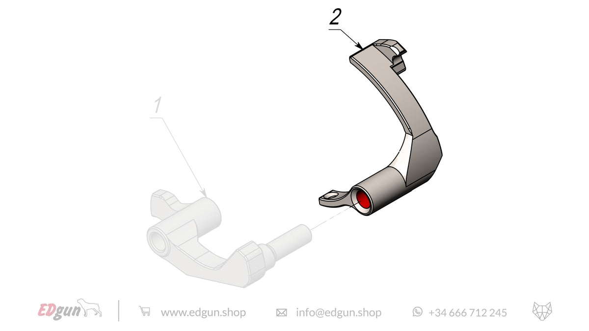 Magazine Rotator Spare Parts for Fenix & F7