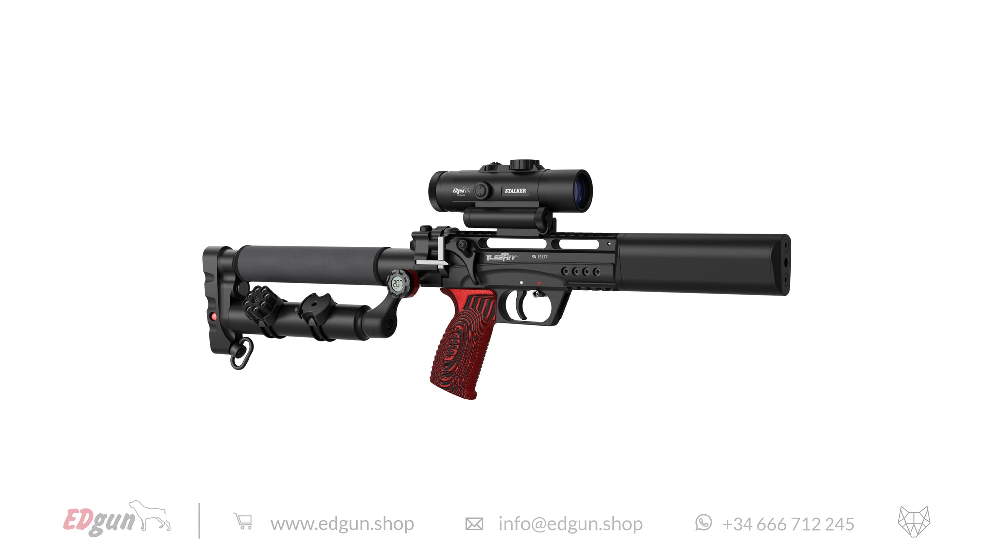 EDgun Adapter for Standard Regulator · Leshiy 2