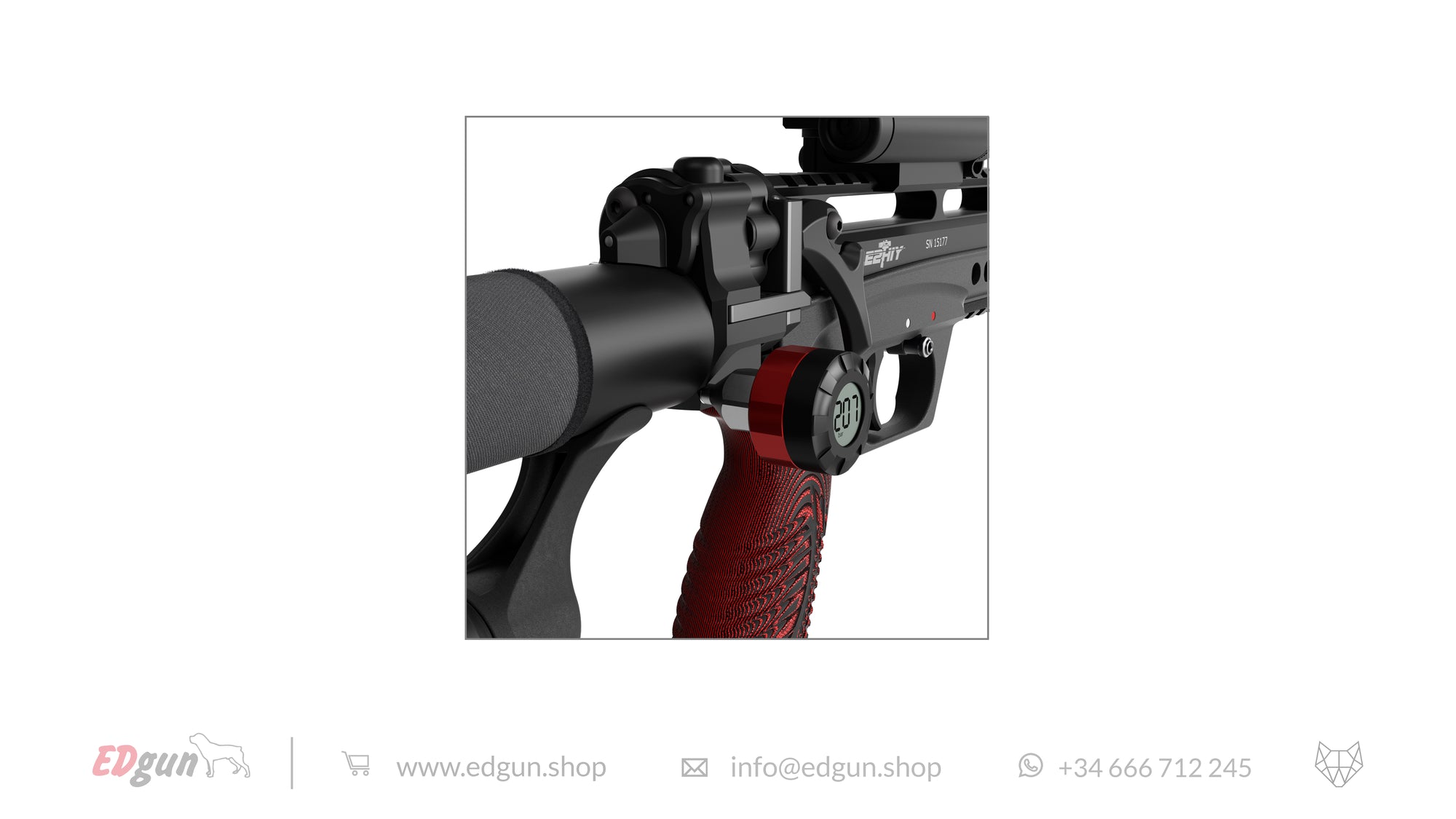 EDgun Adapter for Standard Regulator · Leshiy 2