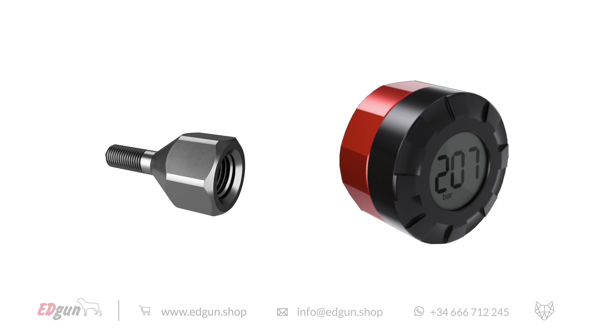 EDgun Adapter for Standard Regulator · Leshiy 2