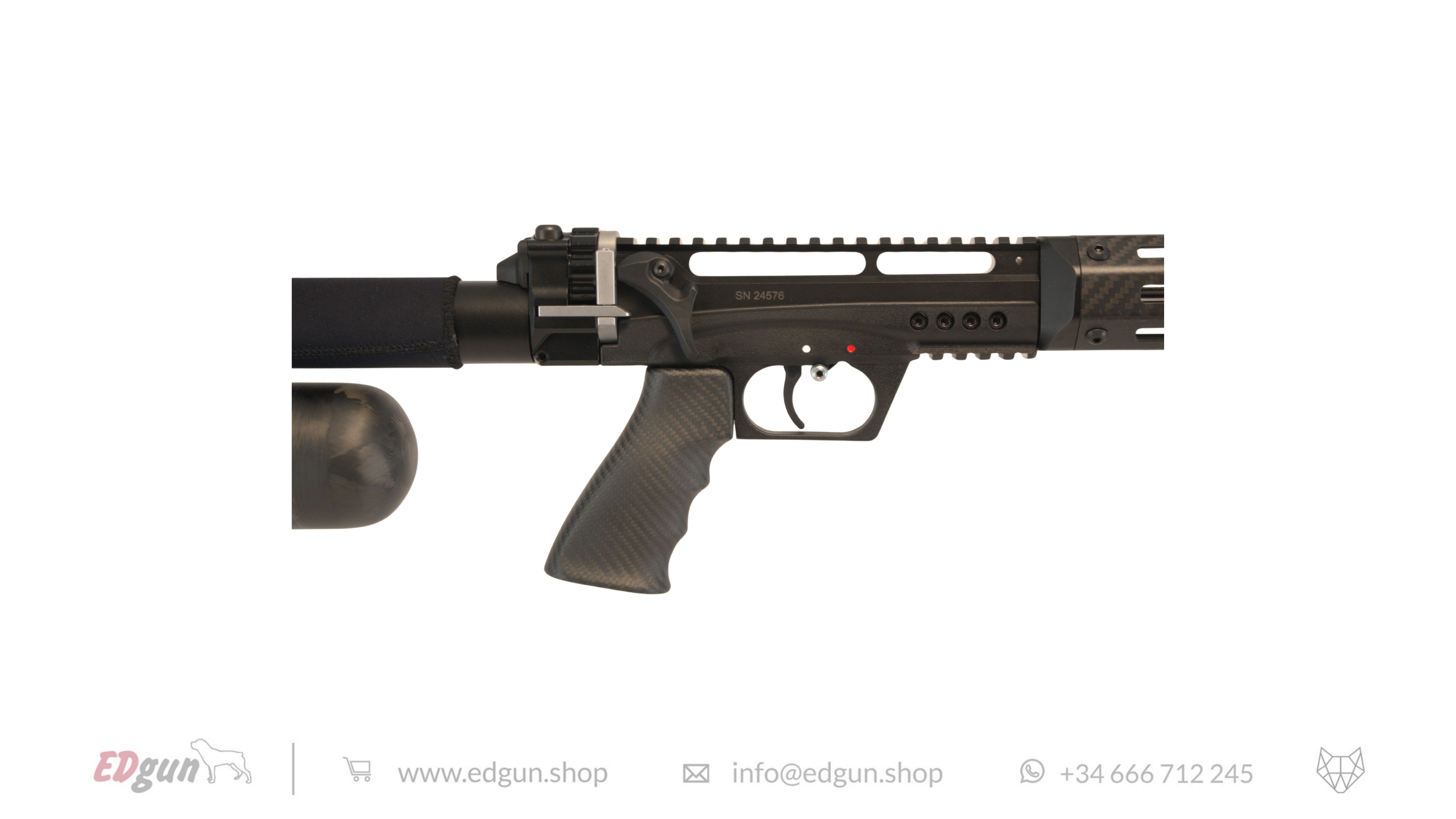 EDgun Leshiy 2 Lite HP Air Rifle - Tuned by Wolfiek - Cal .22 (5.5mm)