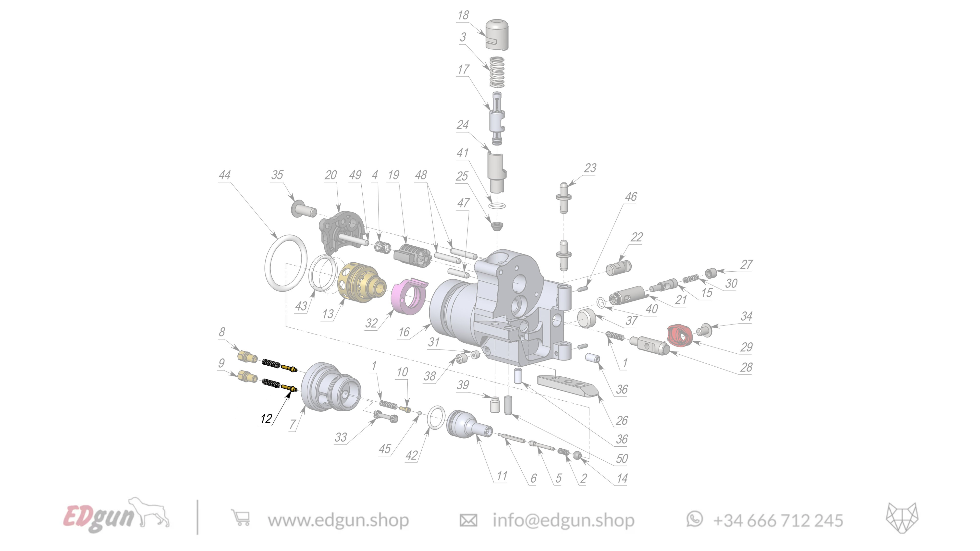 Leshiy 2 ·  Spare Parts: New Forward Plug LSA242200